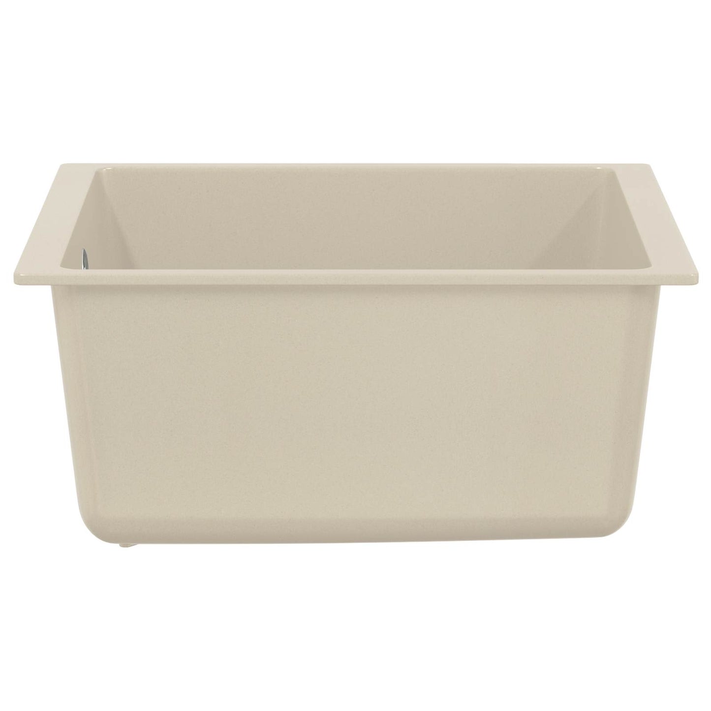 Waschbecken 80% Quarz und 20% Harz 370 x 460 mm Beige
