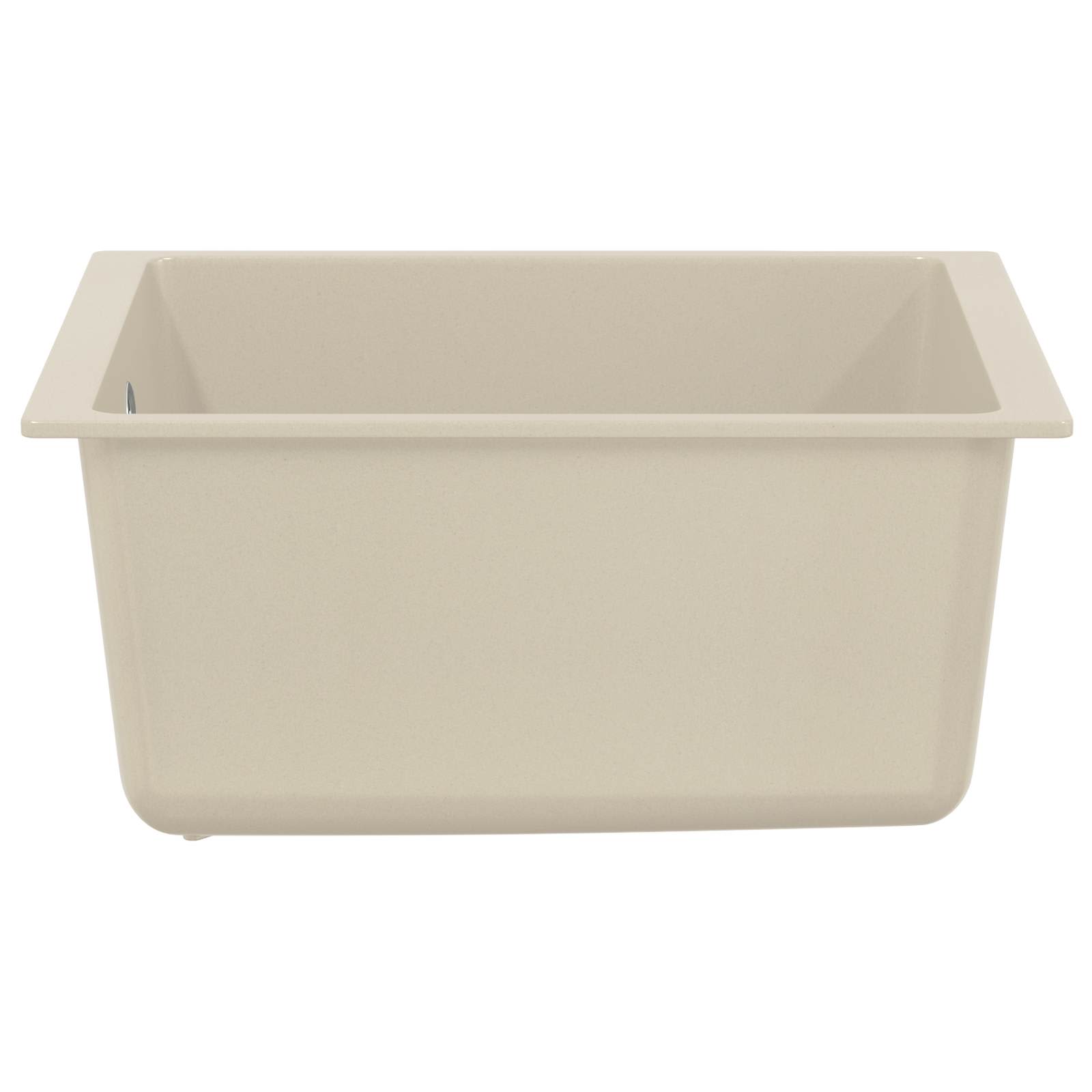 Waschbecken 80% Quarz und 20% Harz 370 x 460 mm Beige