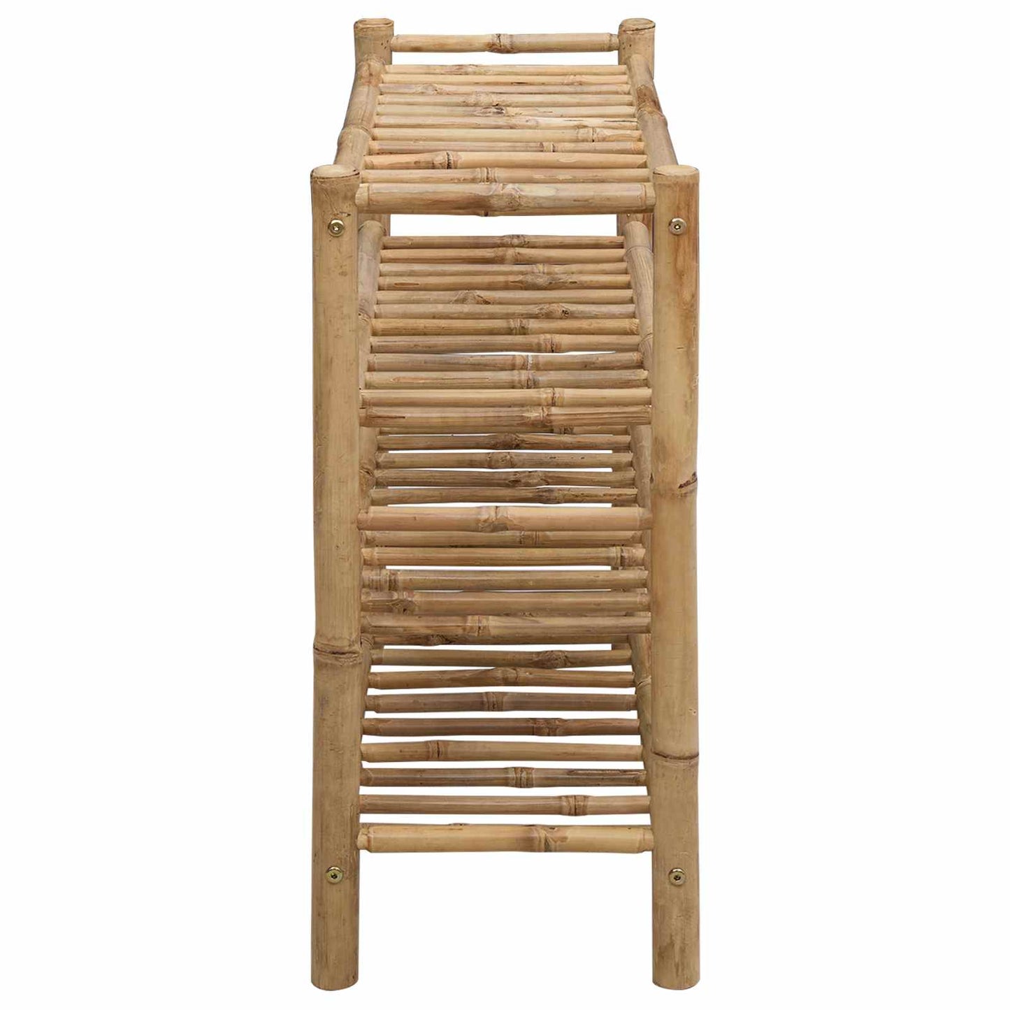 Schuhregal 68 x 28 x 63 cm Bambus Natur