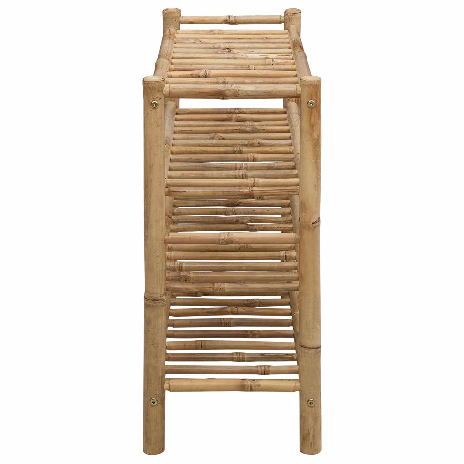 Schuhregal 68 x 28 x 63 cm Bambus Natur