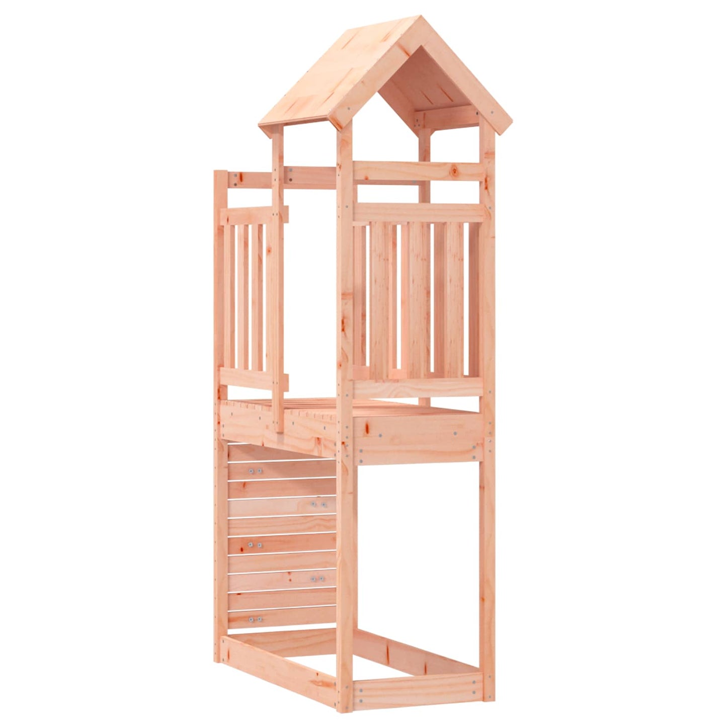 Spielturm Braun 53 x 110,5 x 214 cm Massives Douglasienholz