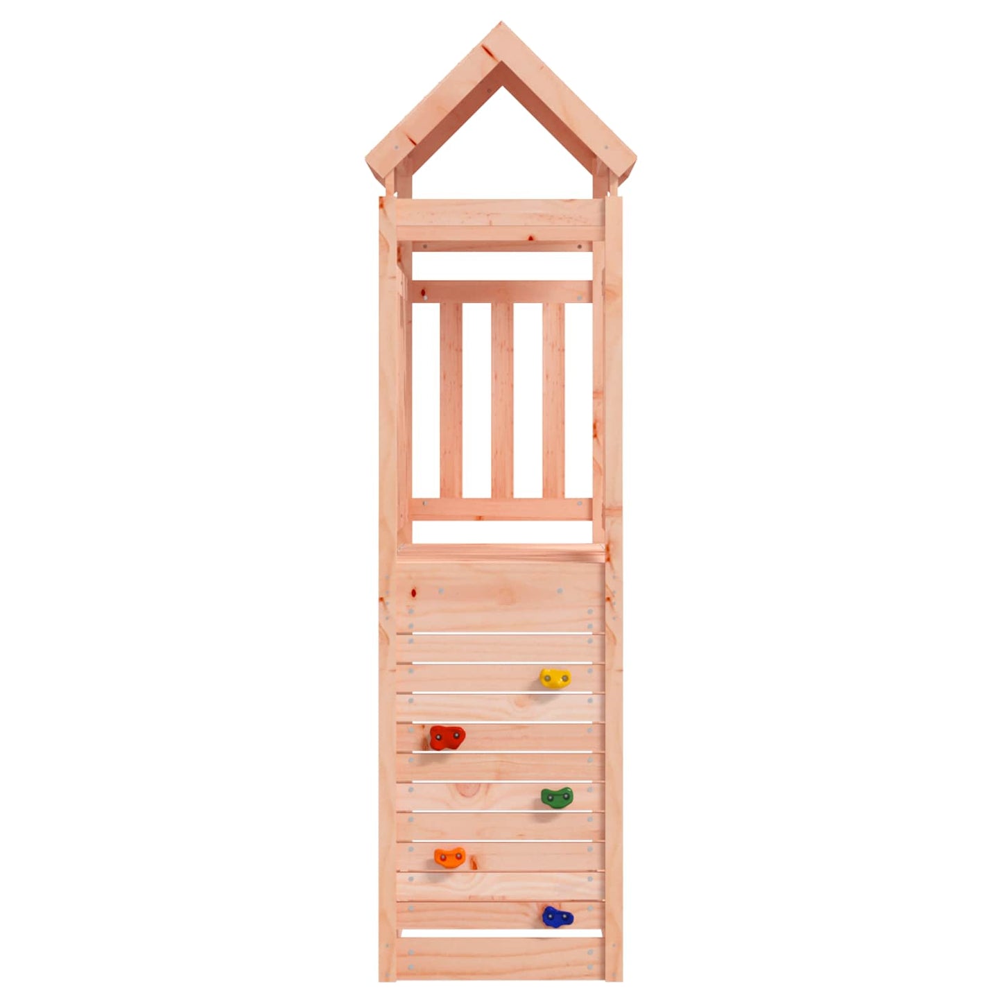 Spielturm Braun 53 x 110,5 x 214 cm Massives Douglasienholz