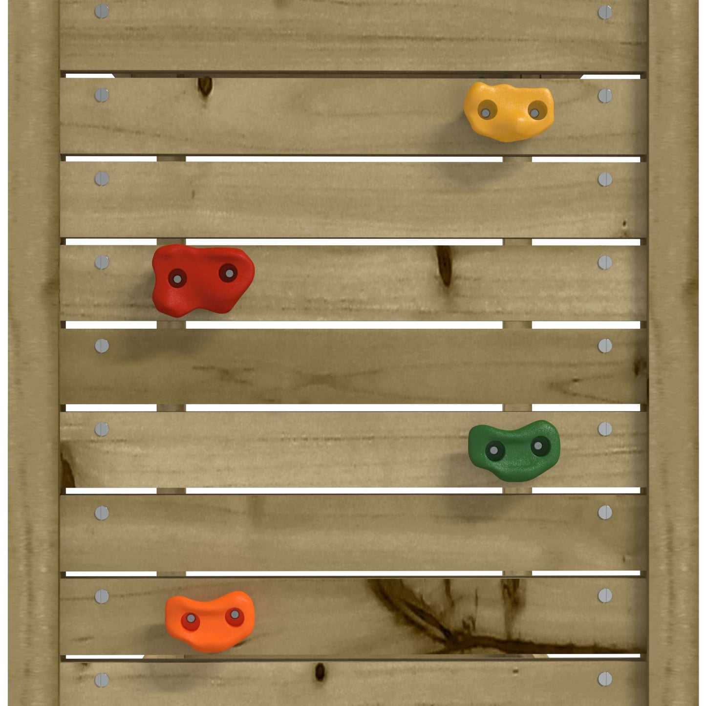 Spielturm Braun 53 x 110,5 x 214 cm Massives imprägniertes Holz