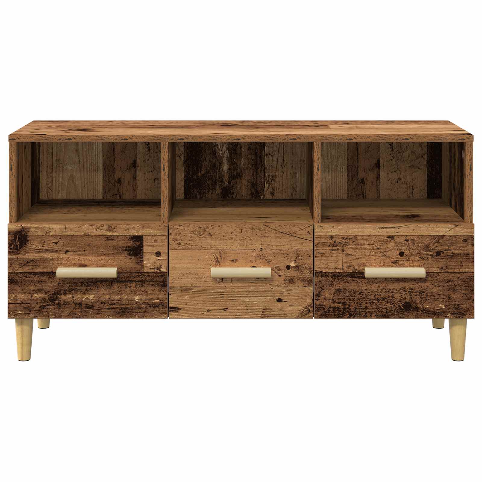 TV-Schränk 102 x 36 x 50 cm Altholz Holzwerkstoff