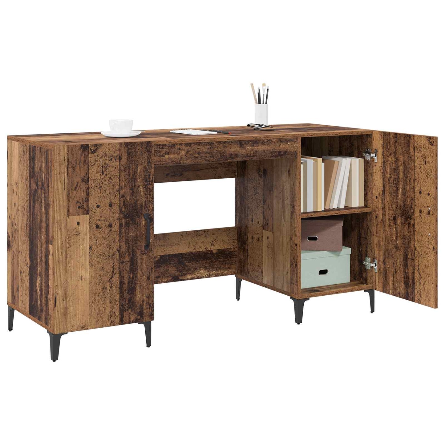 Schreibtisch Altholz Holzwerkstoff 140 x 50 x 75 cm