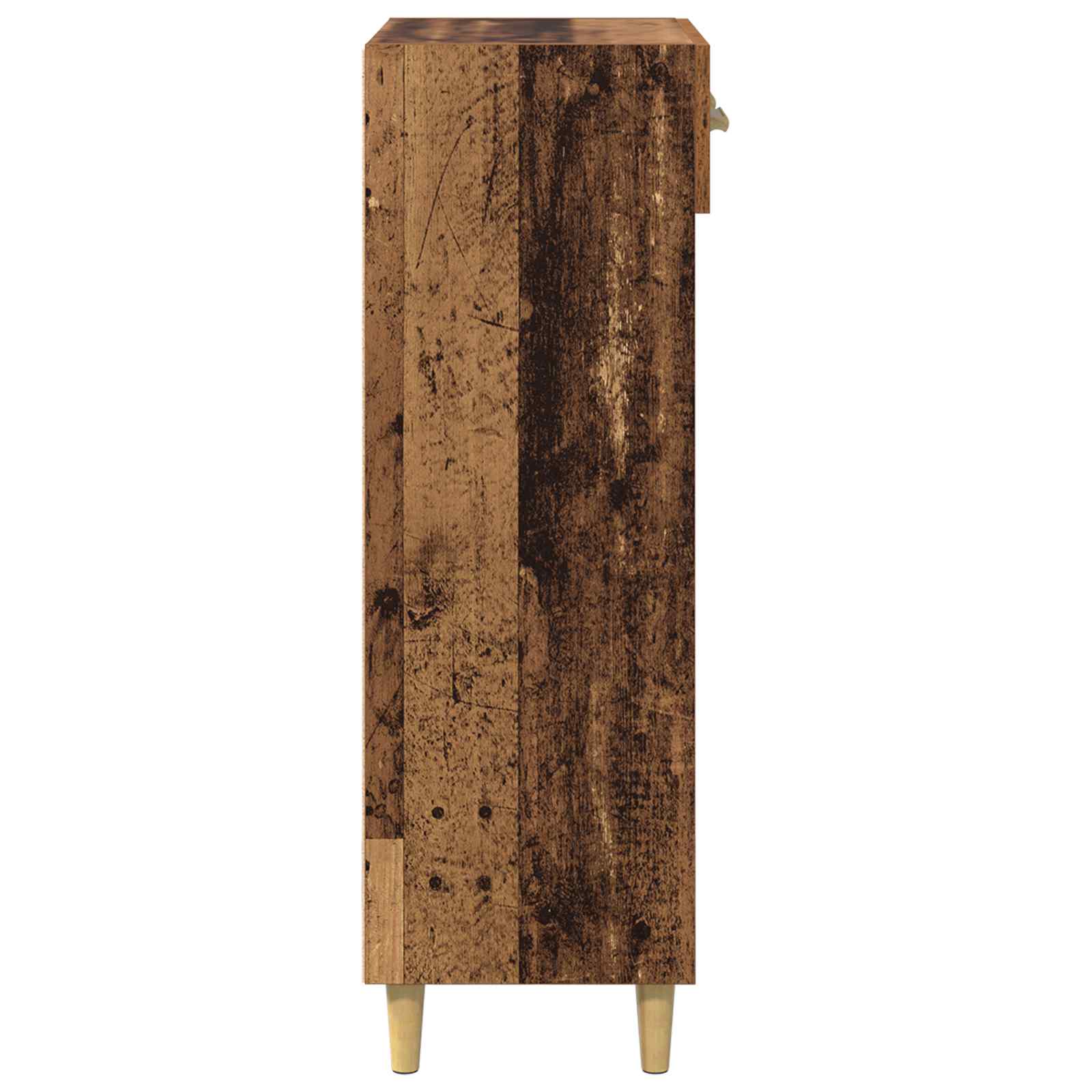 Schuhschrank 60 x 35 x 105 cm Holzwerkstoff Altholz