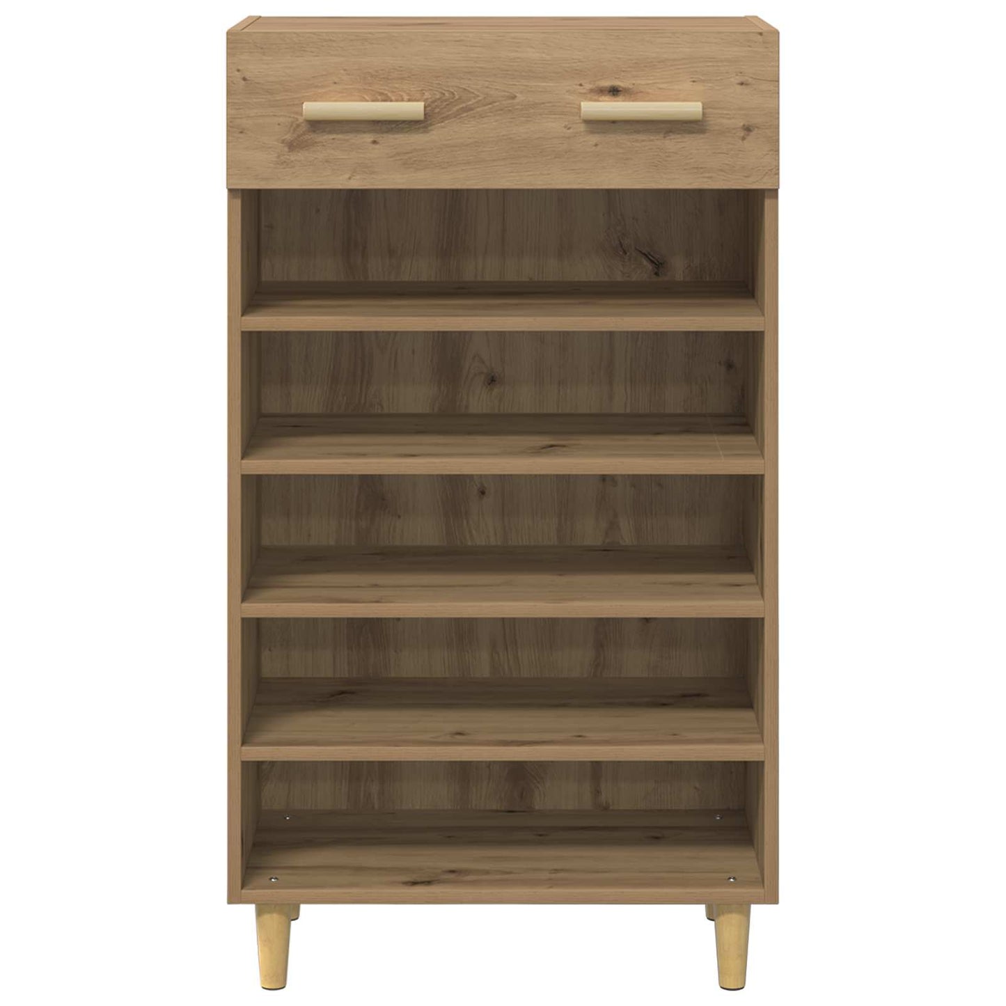 Schuhschrank 60 x 35 x 105 cm Holzwerkstoff Kunsthandwerk Eiche
