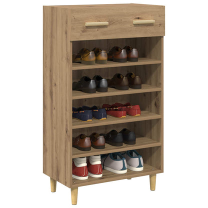 Schuhschrank 60 x 35 x 105 cm Holzwerkstoff Artisan-Eiche