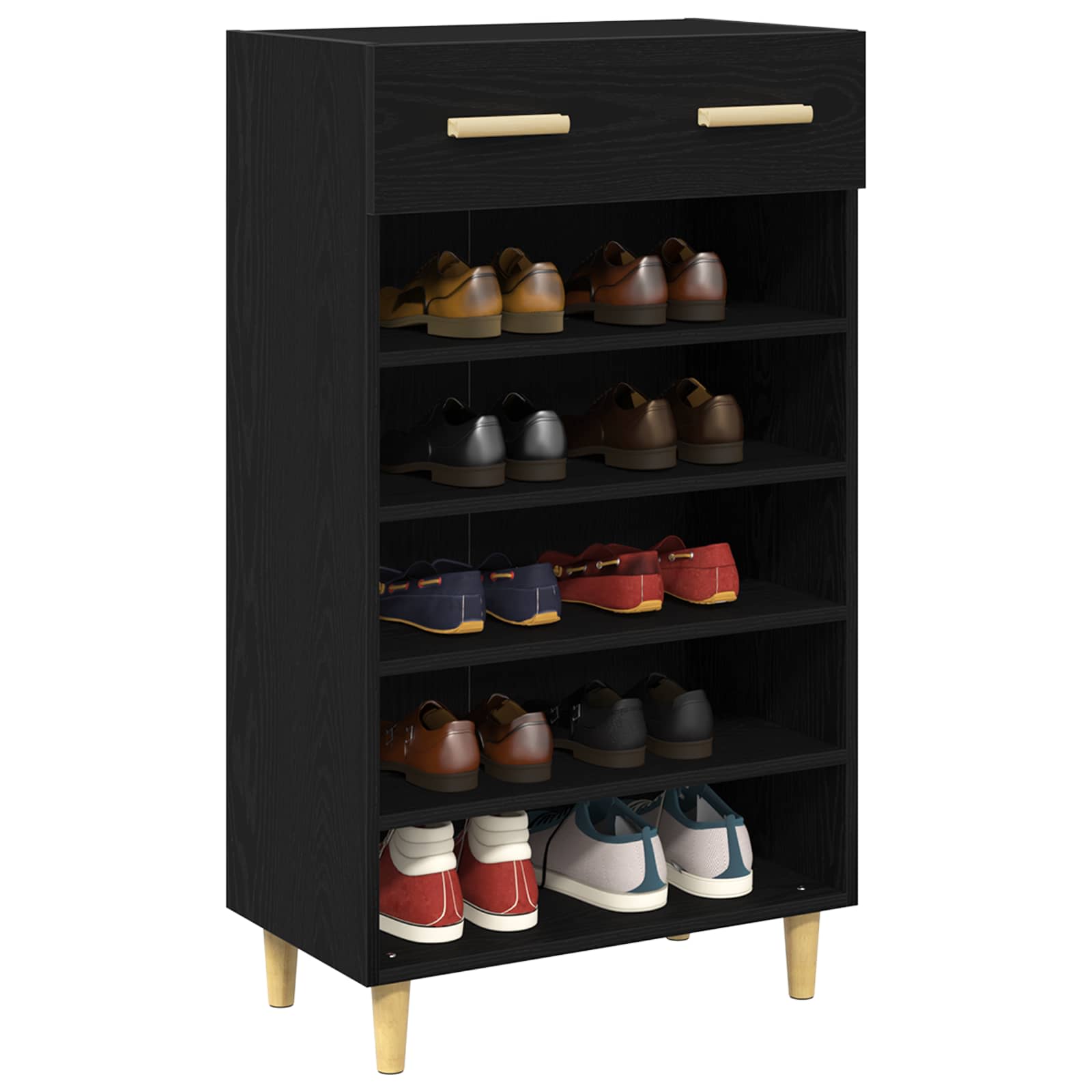 Schuhschrank 60 x 35 x 105 cm Holzwerkstoff