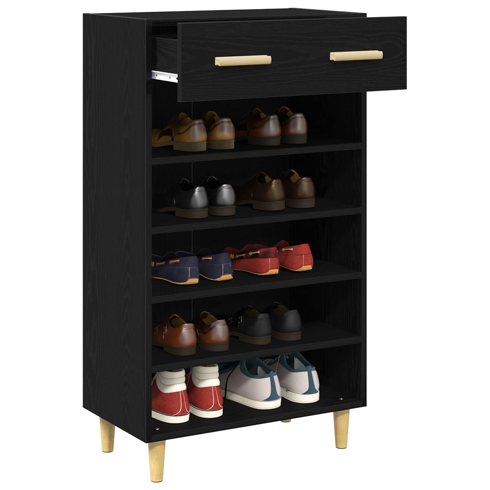 Schuhschrank 60 x 35 x 105 cm Holzwerkstoff