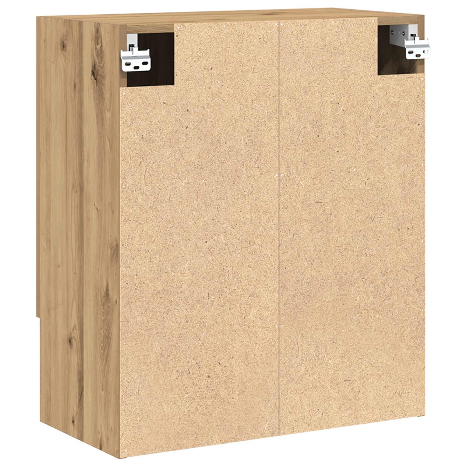 Wandschrank 60 x 31 x 70 cm Holzwerkstoff Kunsthandwerk Eiche