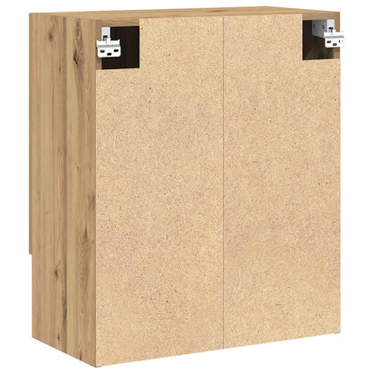 Wandschrank 60 x 31 x 70 cm Holzwerkstoff Artisan-Eiche