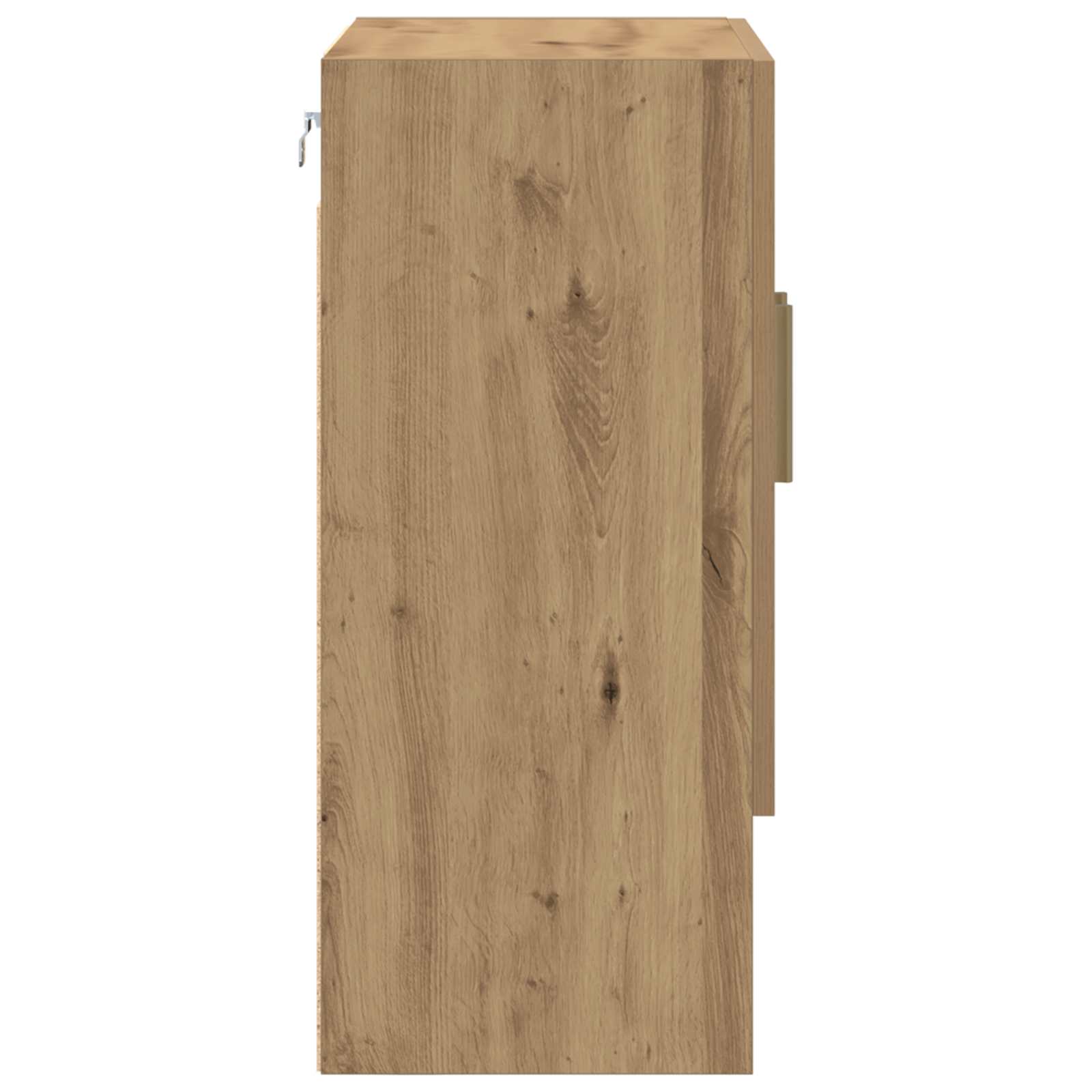 Wandschrank 60 x 31 x 70 cm Holzwerkstoff Kunsthandwerk Eiche