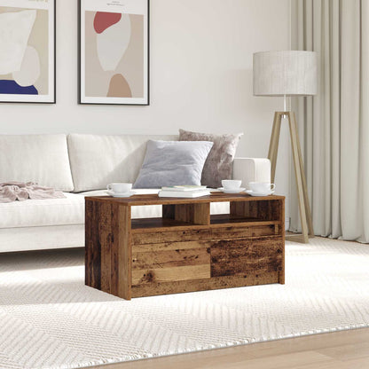 Couchtisch Altholz 90 x 50 x 45 cm Holzwerkstoff