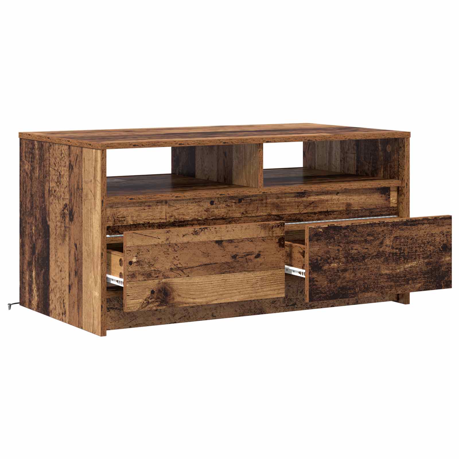 Couchtisch Altholz 90 x 50 x 45 cm Holzwerkstoff