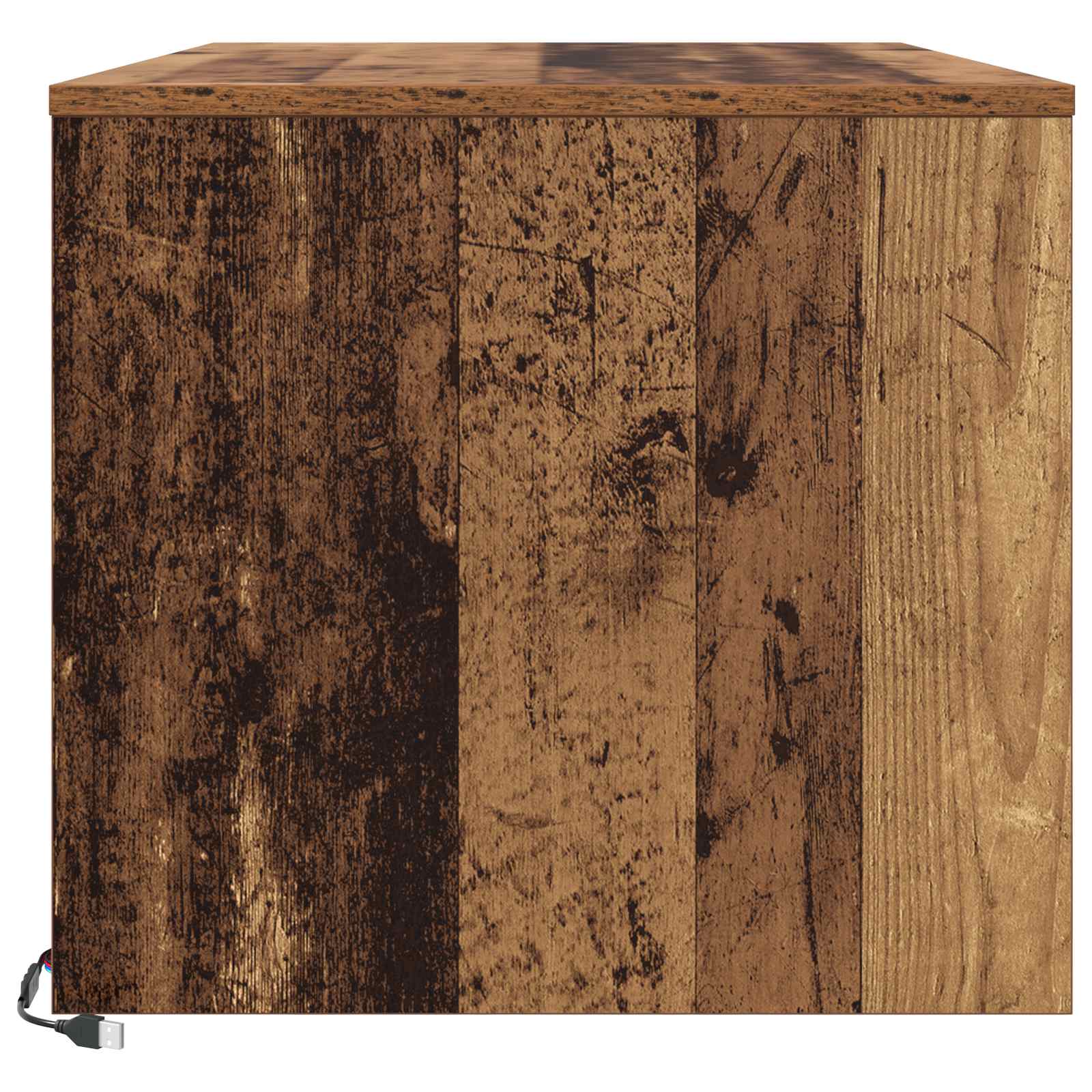 Couchtisch Altholz 90 x 50 x 45 cm Holzwerkstoff