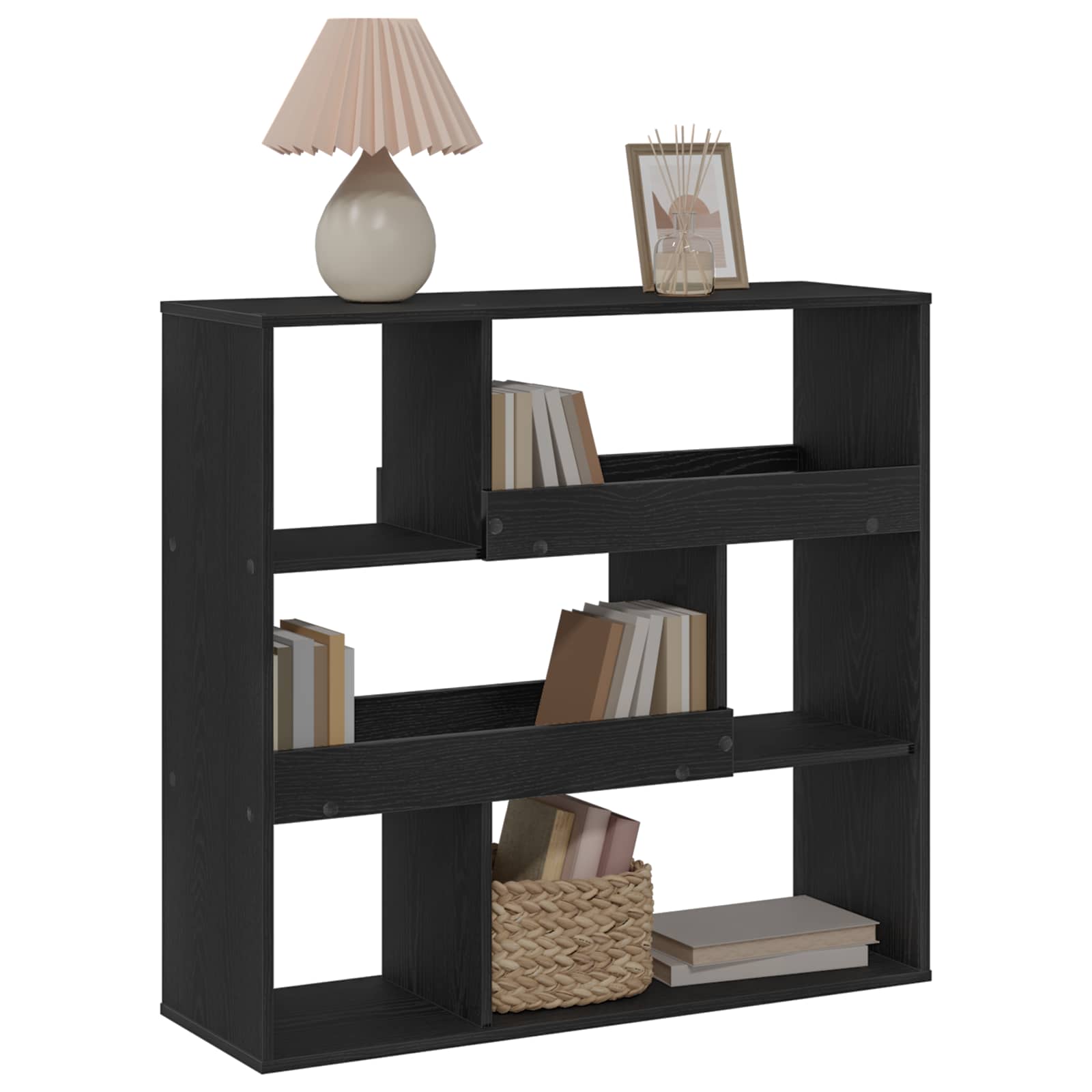 Bücherregal 4 Ebenen 100 x 33 x 94,5 cm Holzwerkstoff