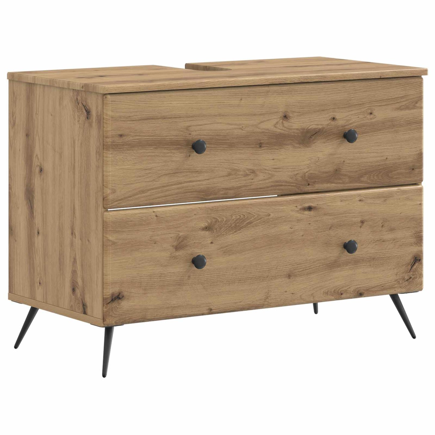 2-teiliges Badezimmer Schrank Set BREDA Artisan-Eiche