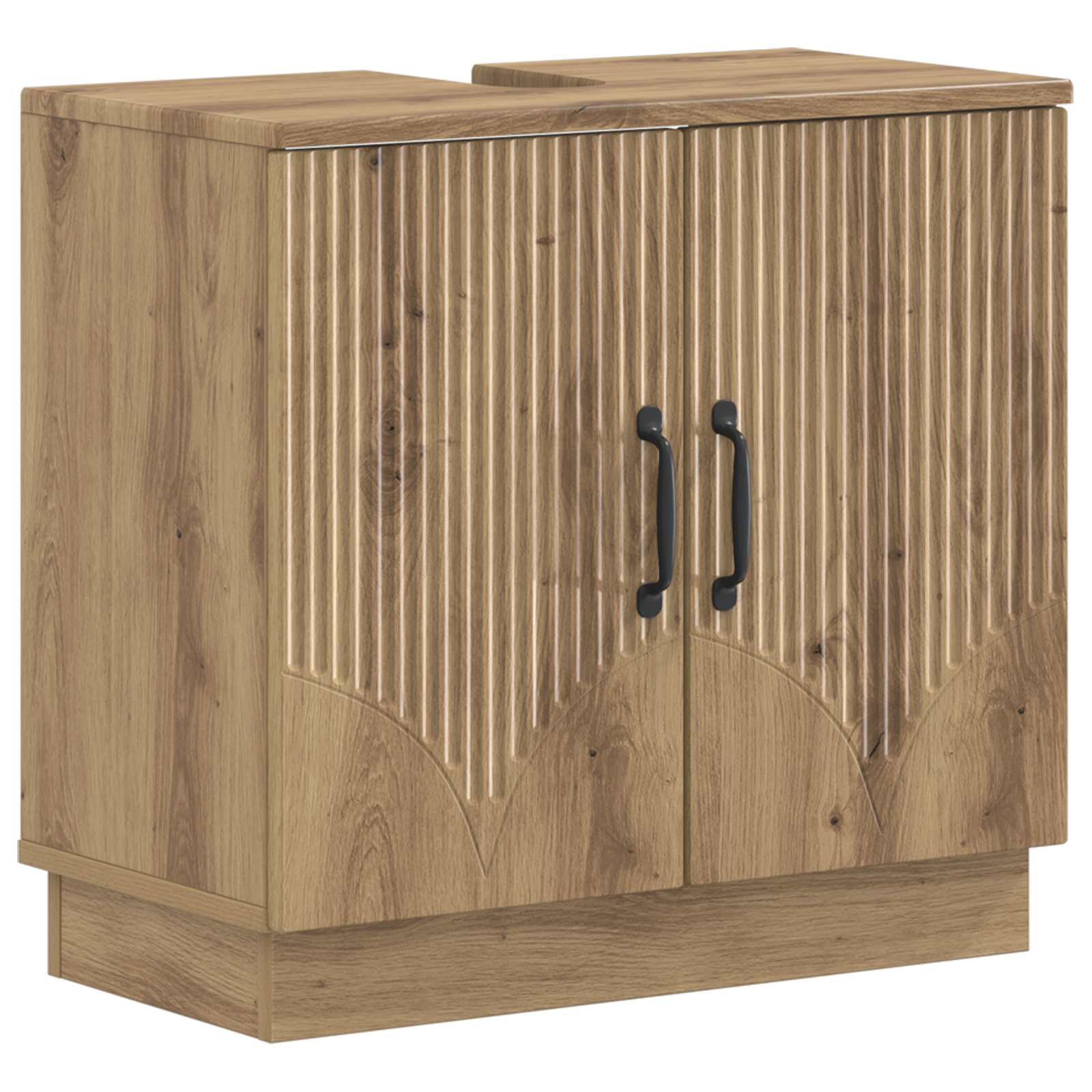 2-teiliges Badezimmer Schrank Set HOORN Artisan-Eiche