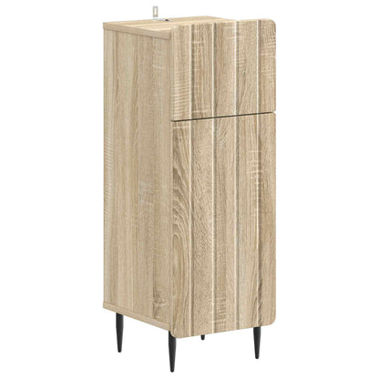2-teiliges Badezimmer Schrank Set ZWOLLE Sonoma-Eiche