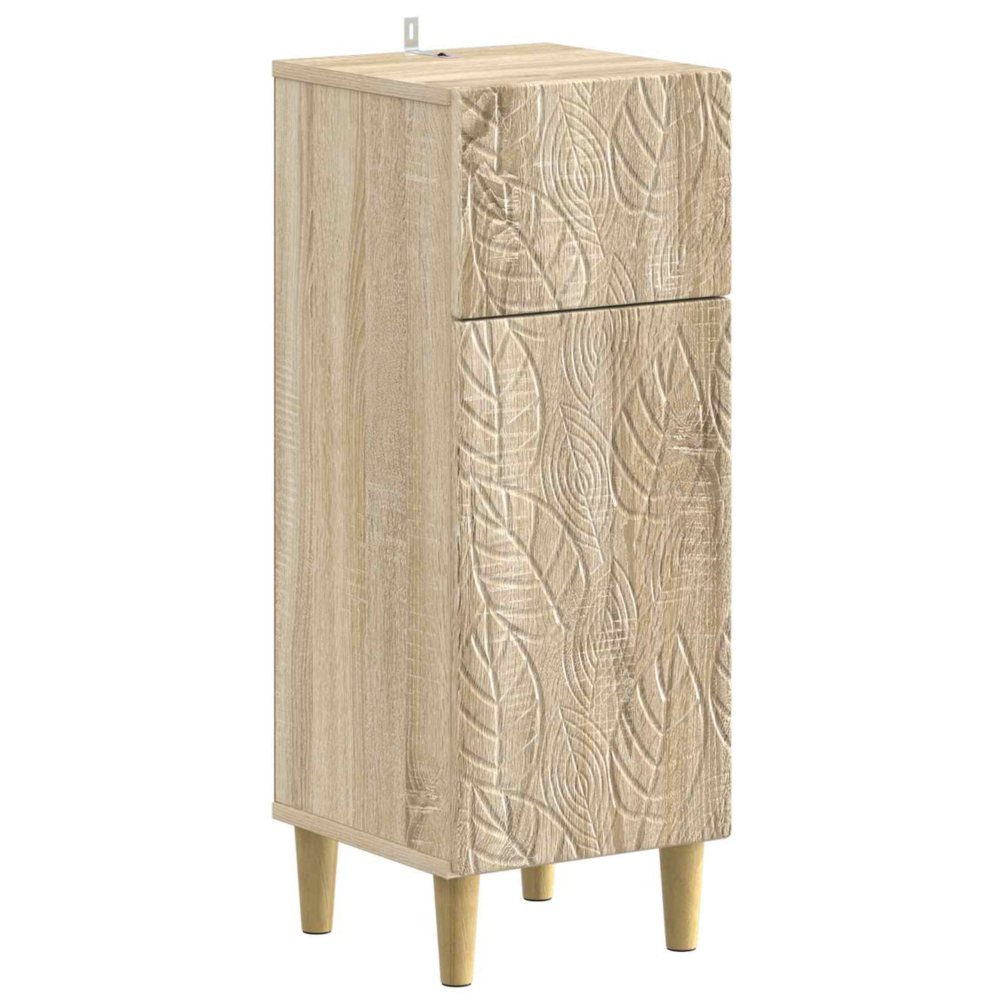 2-teiliges Badezimmer Schrank Set DELFT Sonoma-Eiche