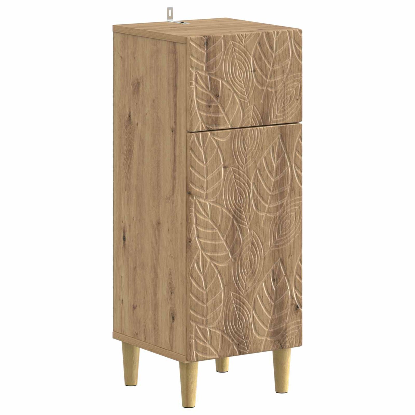 2-teiliges Badezimmer Schrank Set DELFT Artisan-Eiche