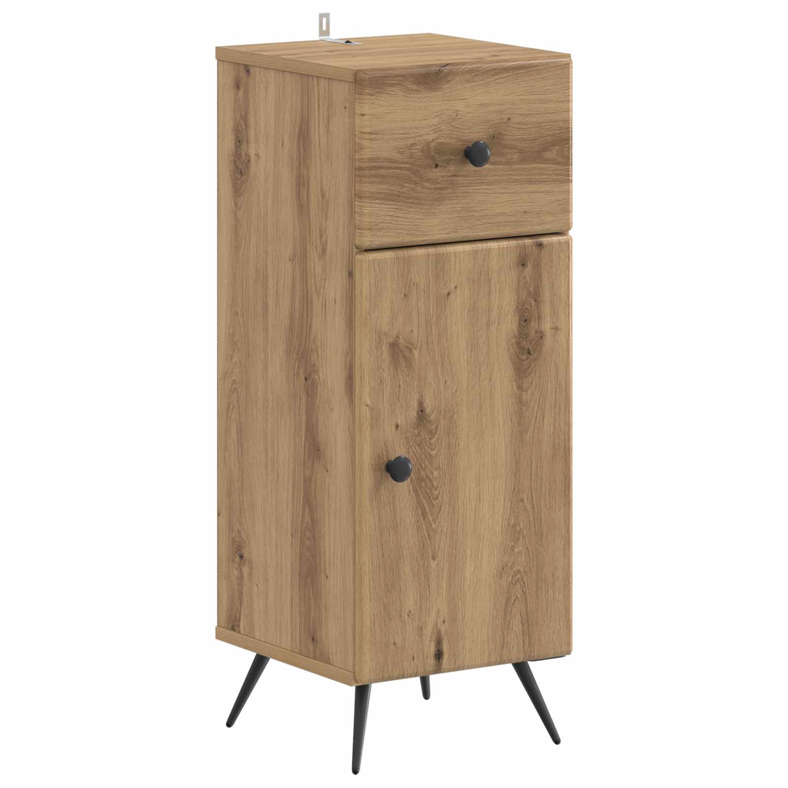 2-teiliges Badezimmer Schrank Set BREDA Artisan-Eiche