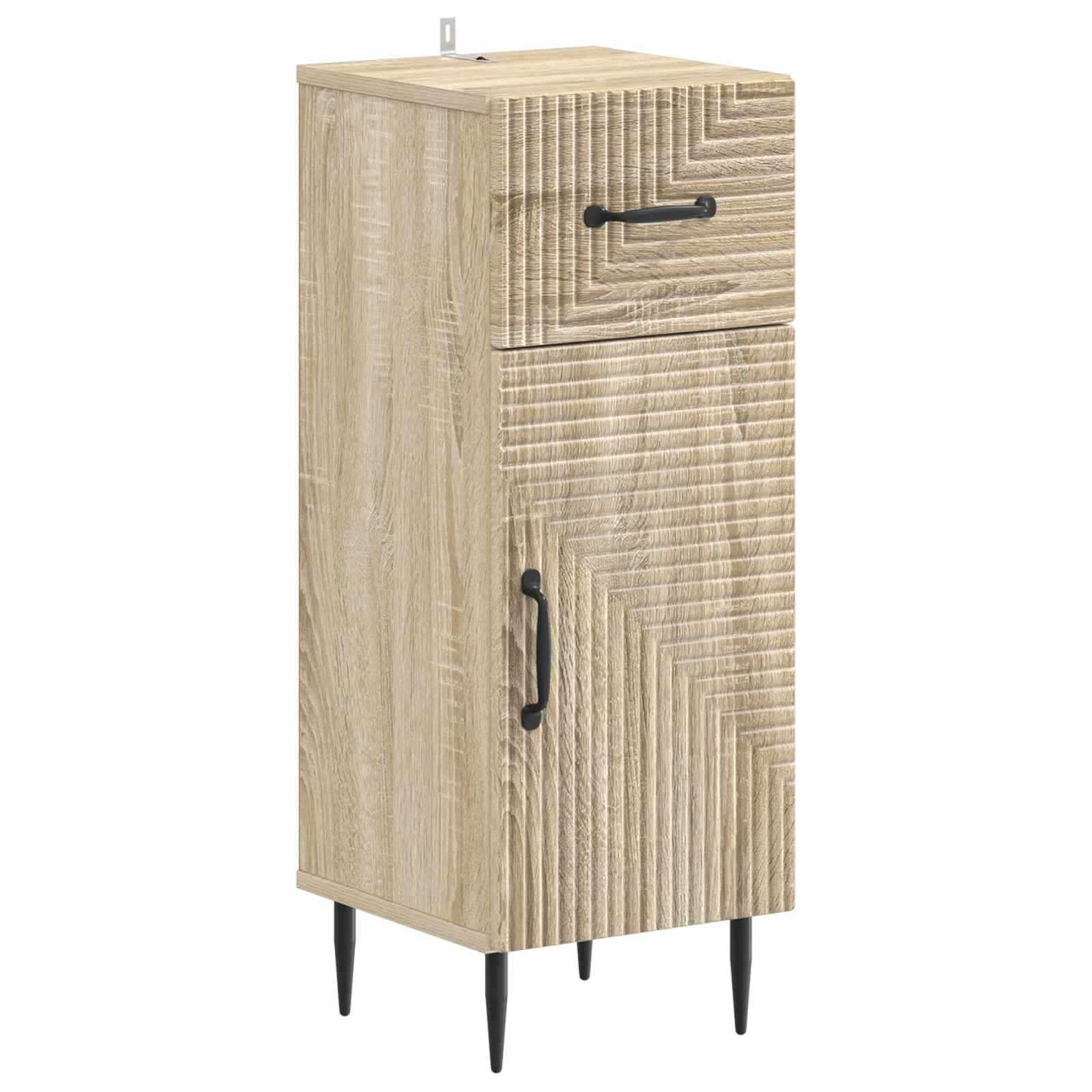3-teiliges Badezimmer-Schranksystem HAARLEM Sonoma-Eiche