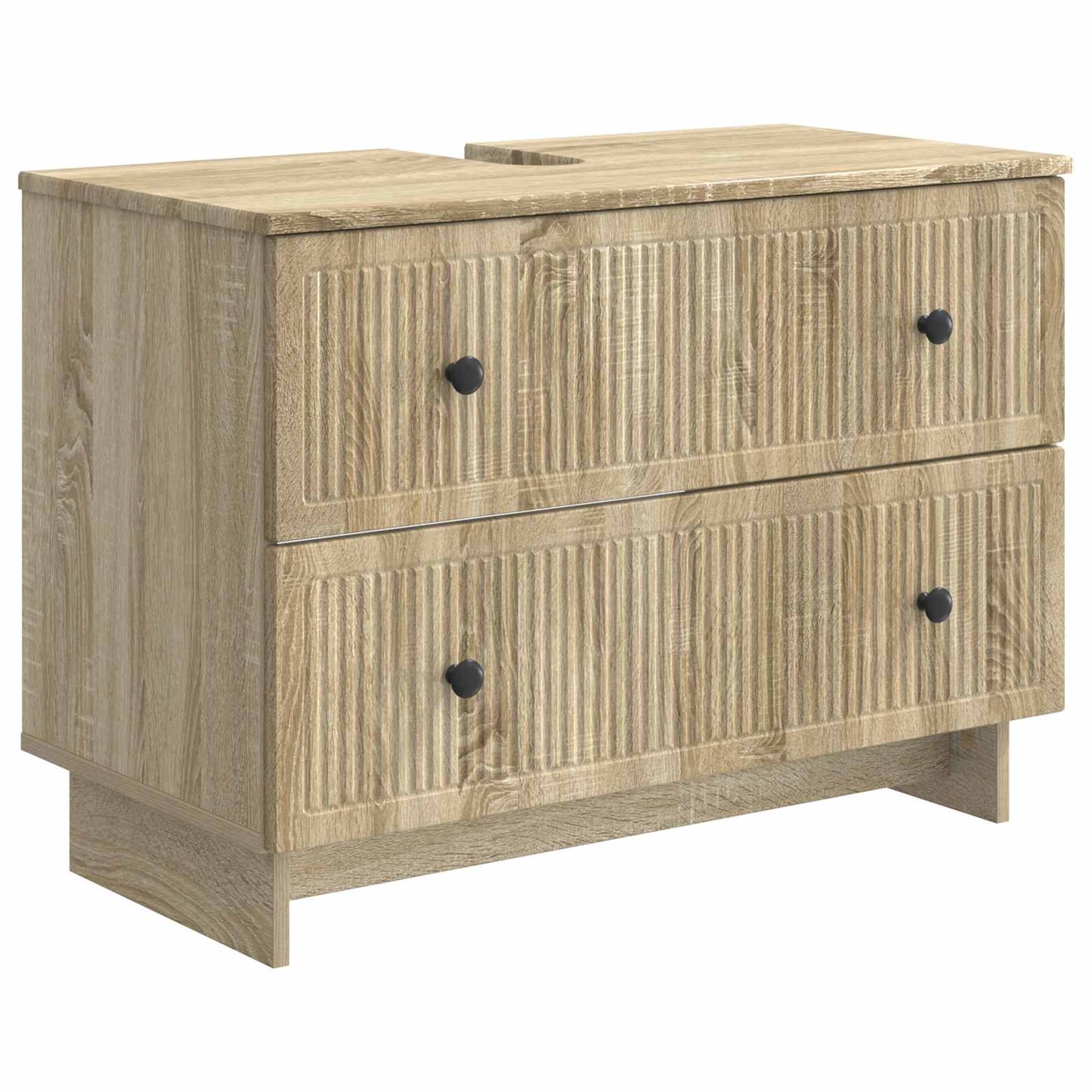 4-teiliges Badezimmer-Schrank-Set EDE Sonoma-Eiche
