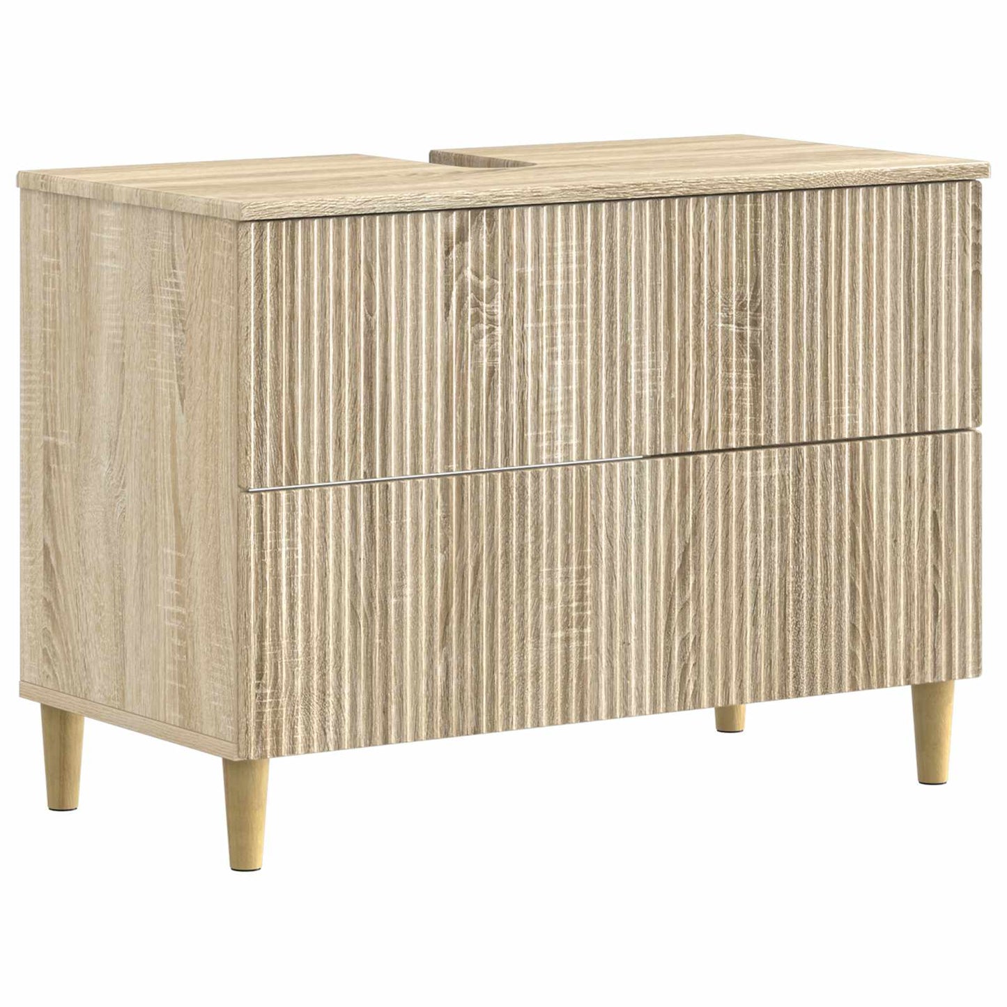 4-teiliges Badezimmer-Schrank-Set ARNHEM Sonoma-Eiche