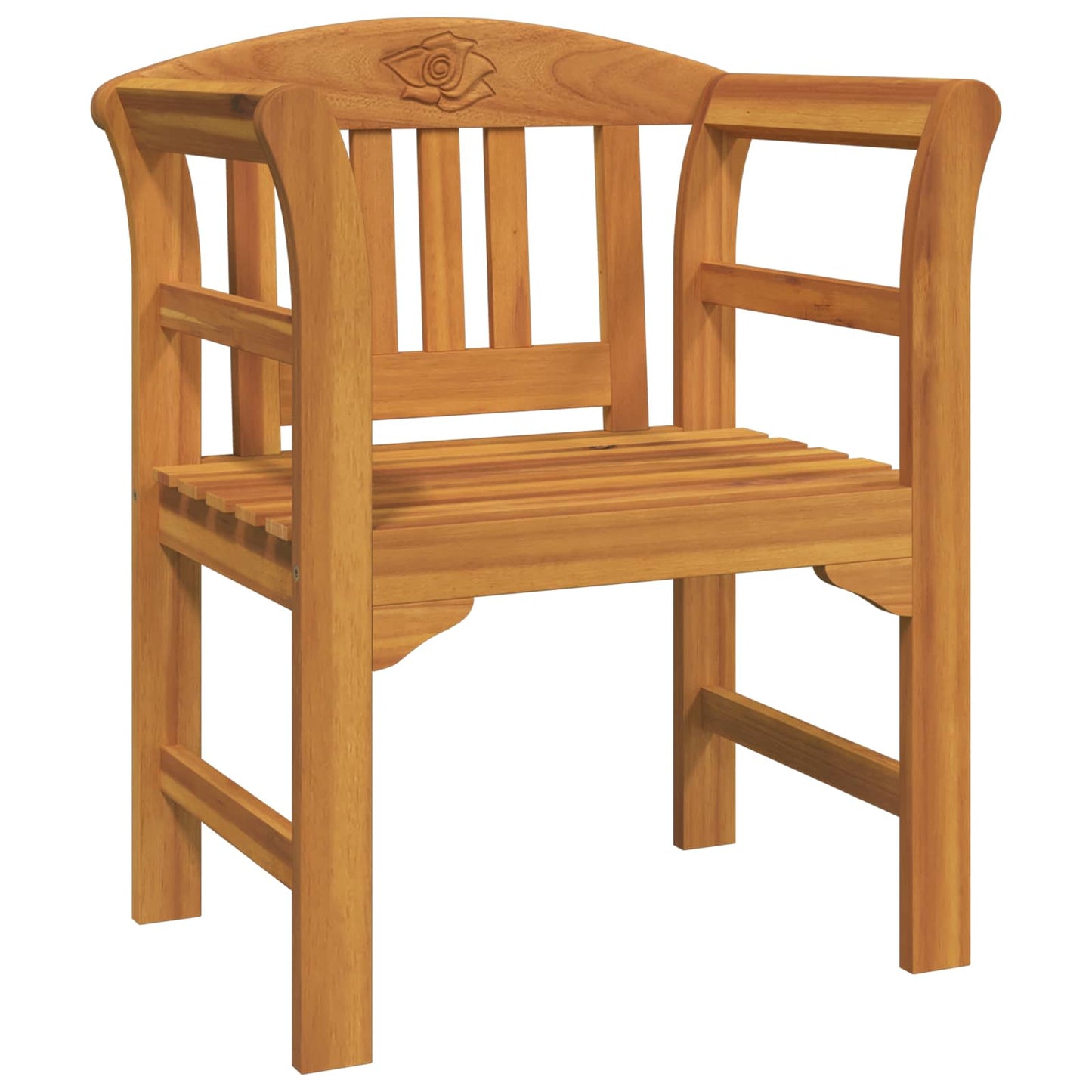 Gartenrosen-Lounge-Set 4 stk. Massivholz Akazie