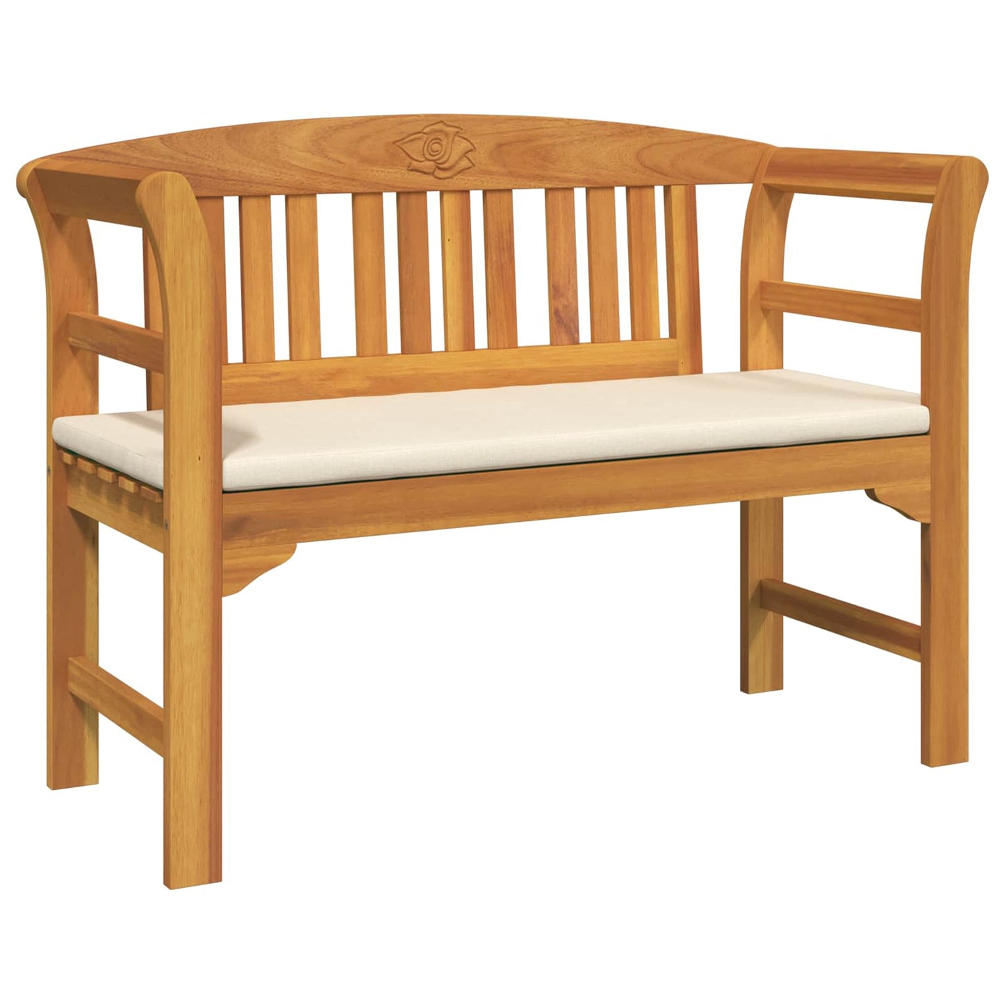 Gartenrosen-Lounge-Set 4 stk. Massivholz Akazie