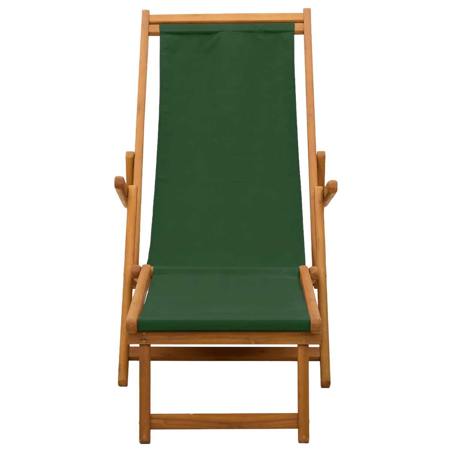 Klappbare Sonnenliege 2 pcs 3 Position Massives Eukalyptus Holz