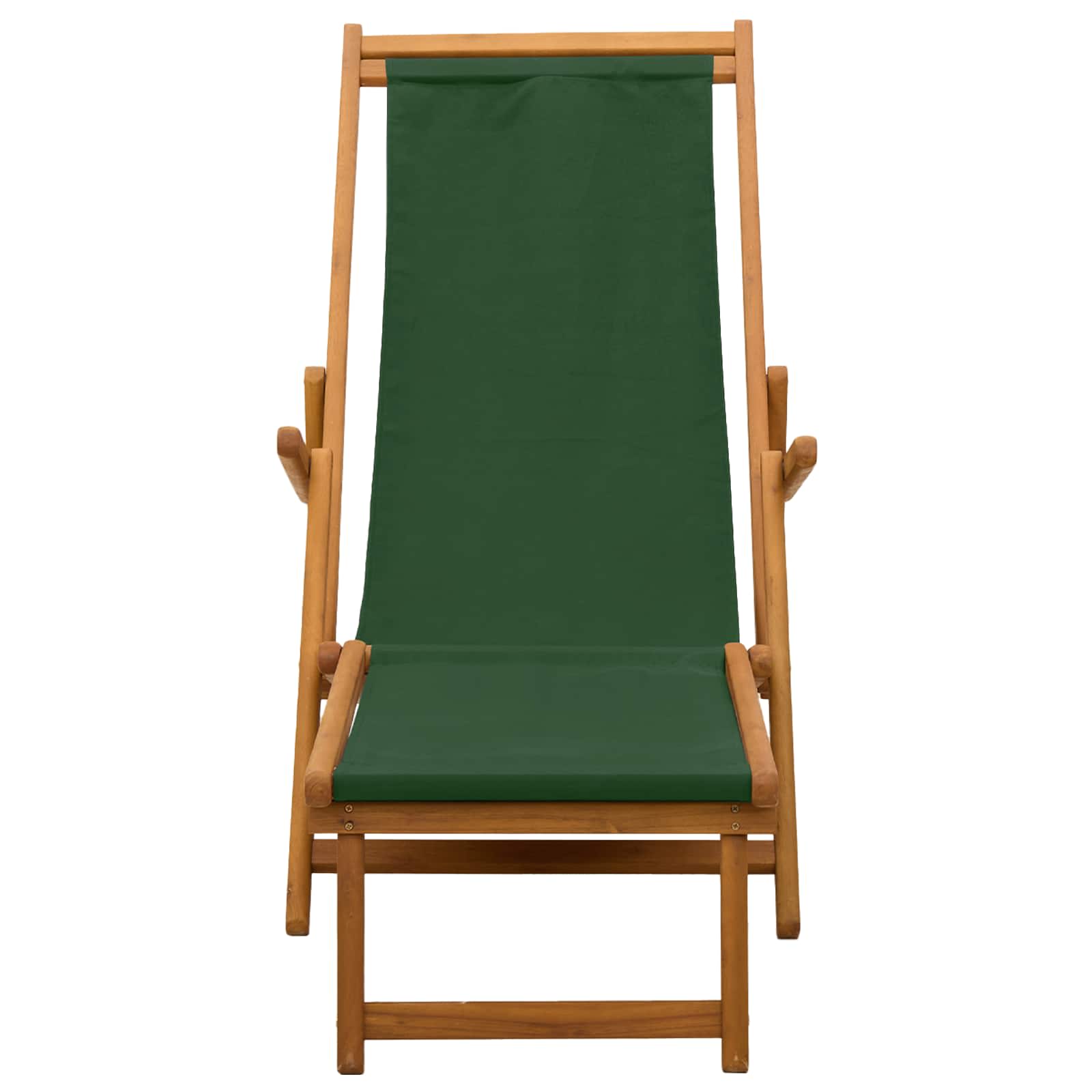 Klappbare Sonnenliege 2 pcs 3 Position Massives Eukalyptus Holz