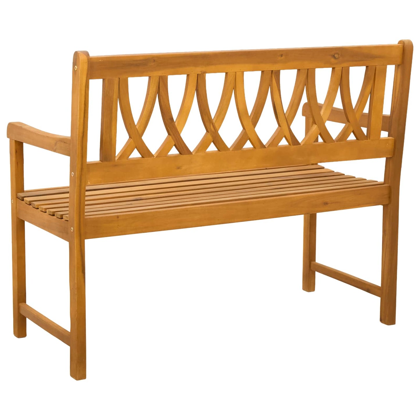 Bank Outdoor Natur 110 x 55,5 x 90 cm Massivholz Akazie