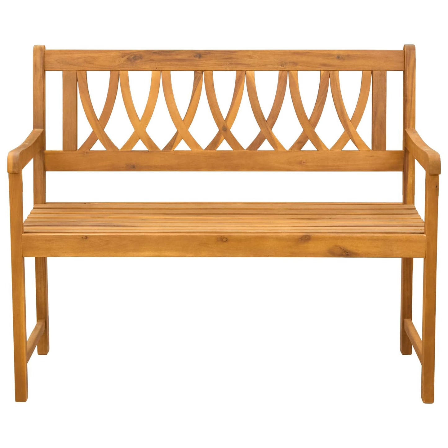 Bank Outdoor Natur 110 x 55,5 x 90 cm Massivholz Akazie