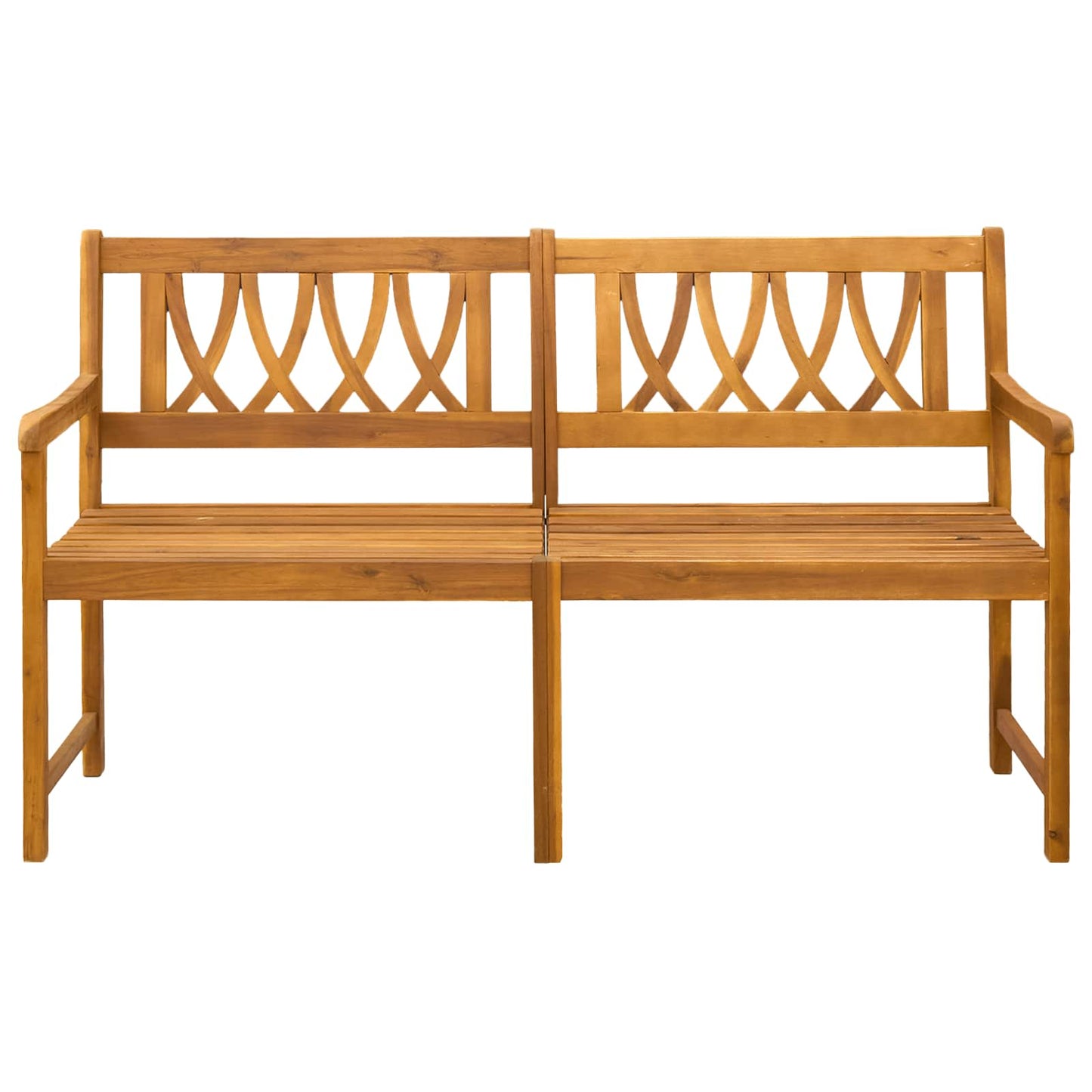 Bank Outdoor Natur 150 x 55,5 x 90 cm Massivholz Akazie