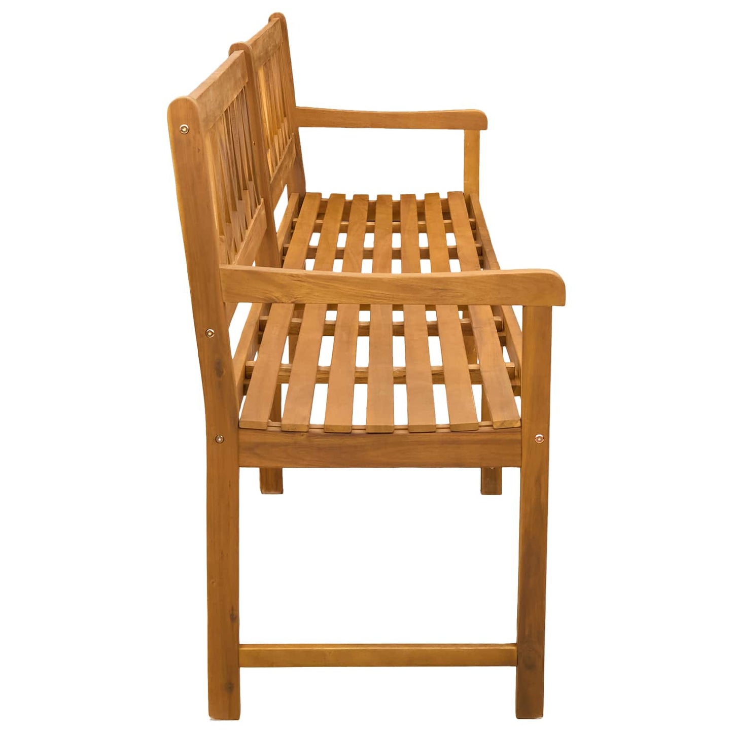Bank Outdoor Natur 220 x 55,5 x 90 cm Massivholz Akazie