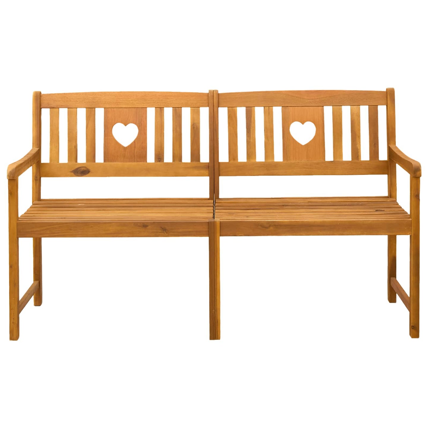 Bank Outdoor Natur 150 x 55,5 x 90 cm Massivholz Akazie