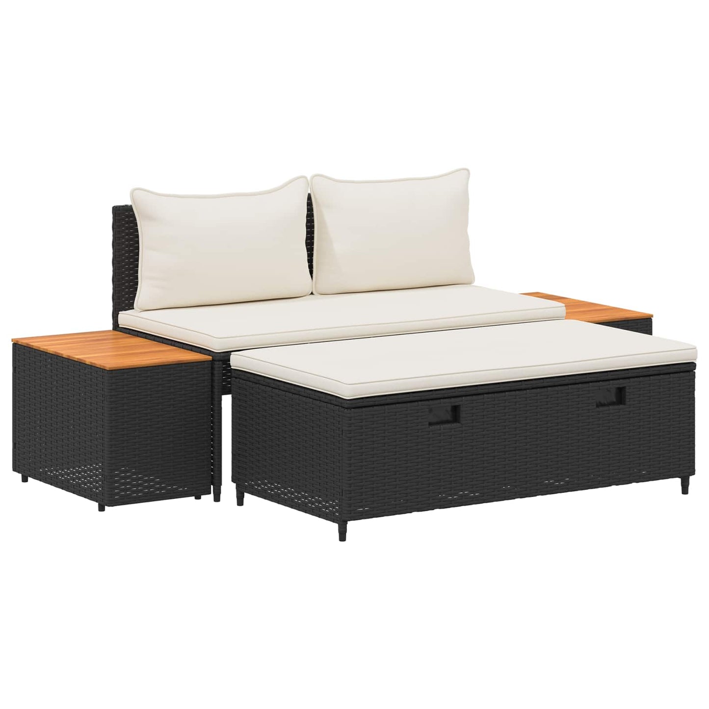 Outdoor-Sofagarnitur 4 -Seater 4 Stk. 55 x 30 x 39 cm