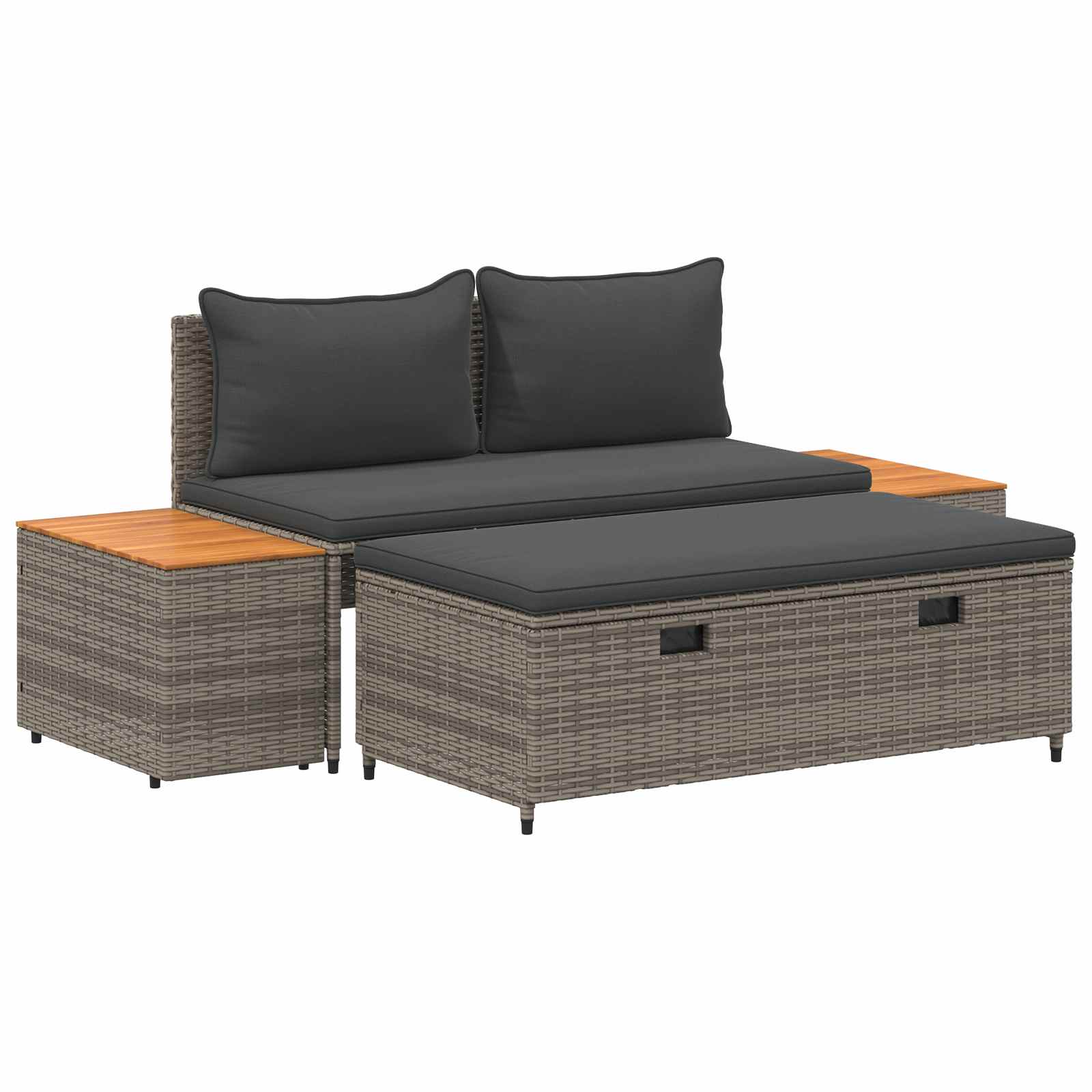 Outdoor-Sofagarnitur 4 -Seater 4 Stk. 55 x 30 x 39 cm