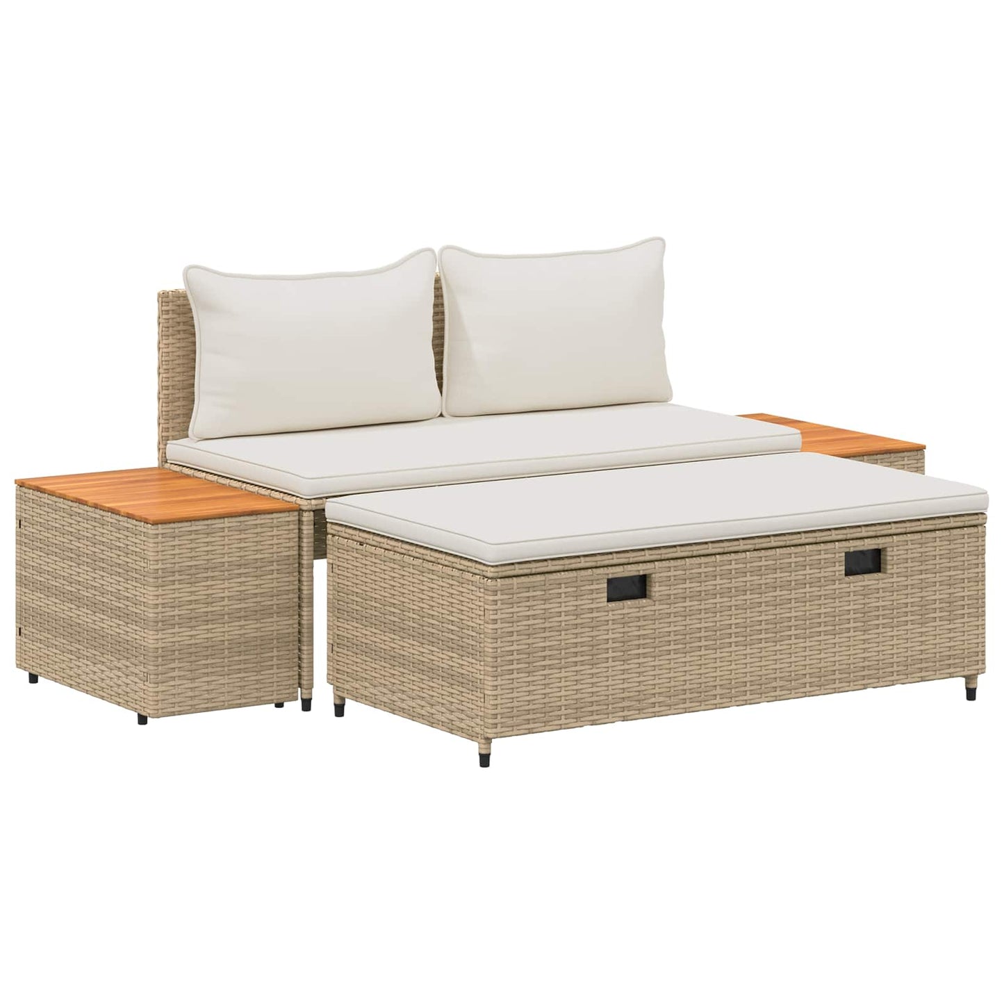 Outdoor-Sofagarnitur 4 -Seater 4 Stk. 55 x 30 x 39 cm