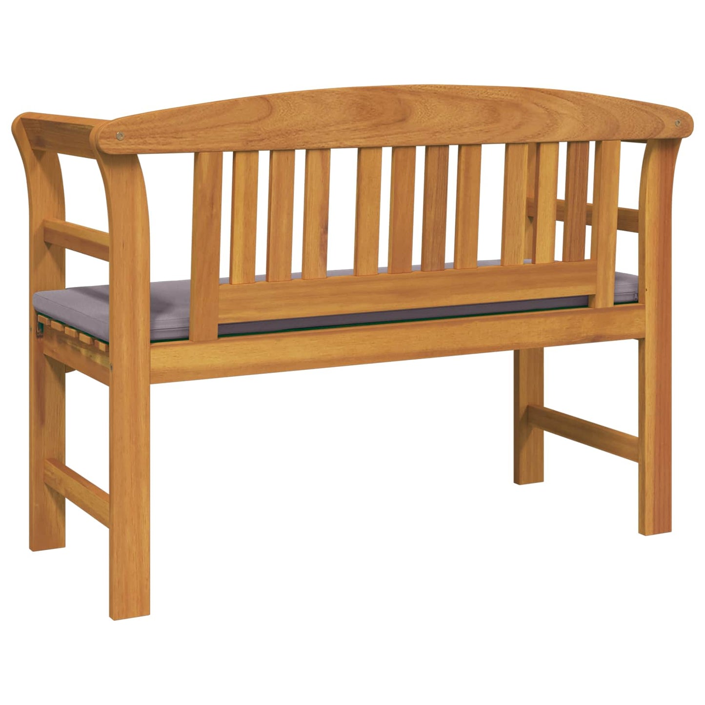 Rosenbank Natur 114 x 46 x 82,5 cm Massivholz Akazie