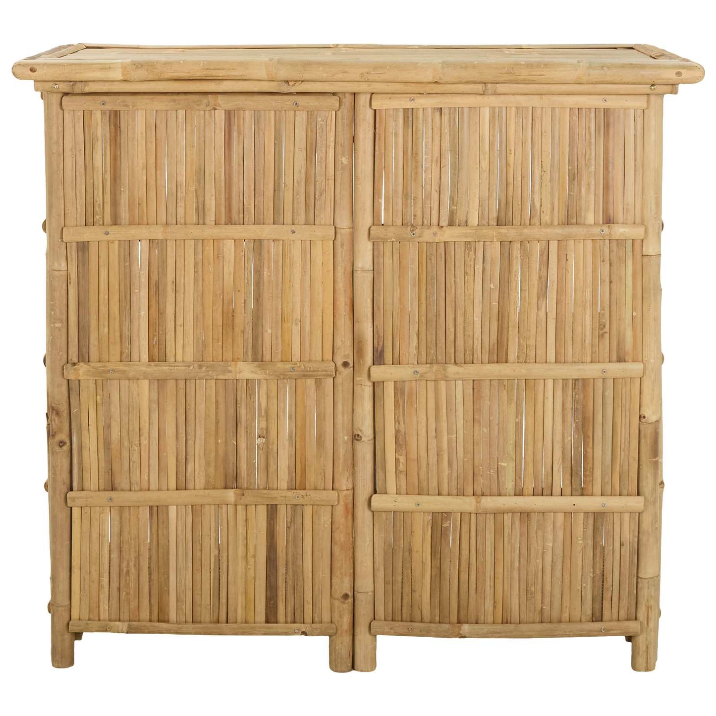 Outdoor Bartisch Natur 115 x 55 x 105 cm Bambus