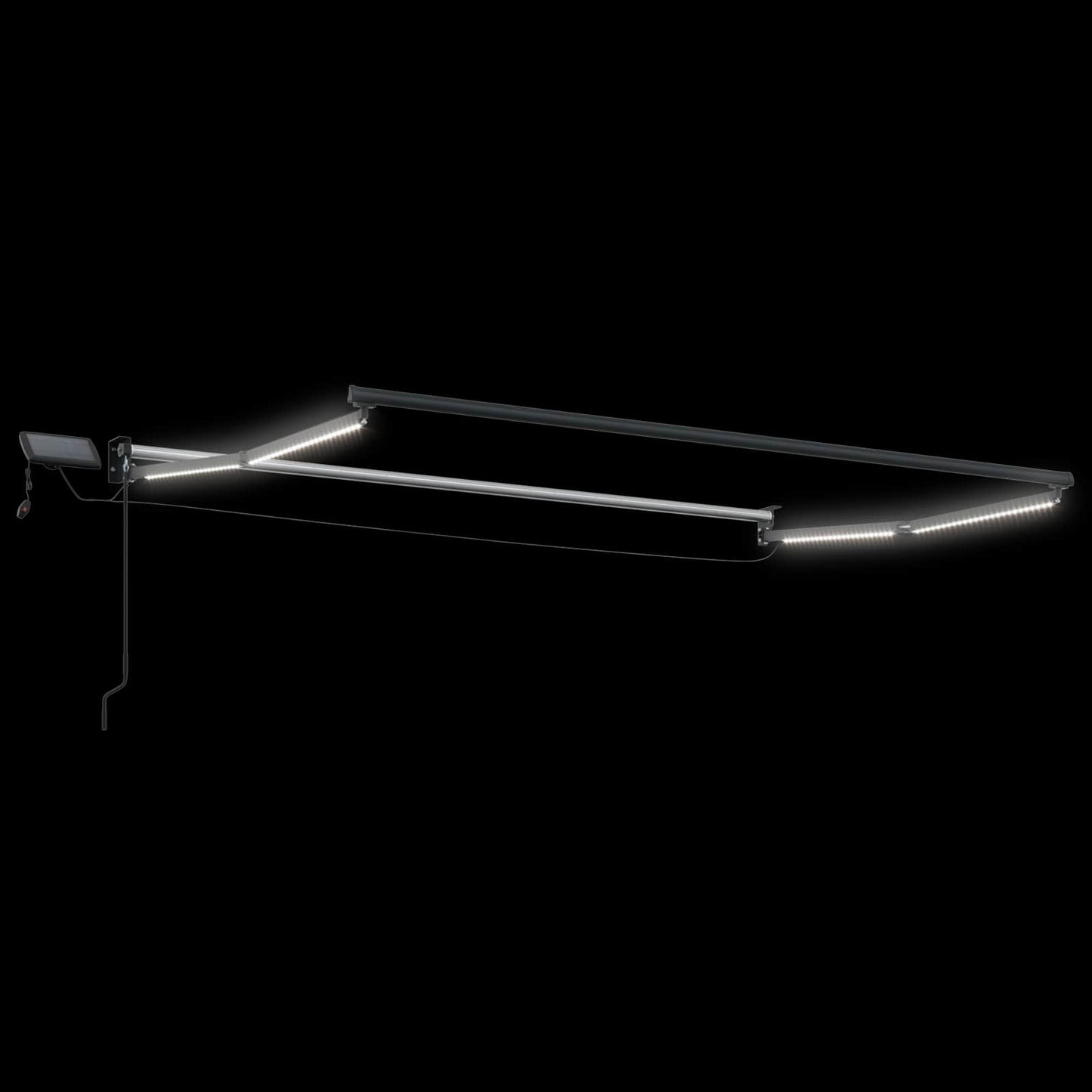 Electric Retractable Awning Frame Anthrazit 3,5 x 2,5 m