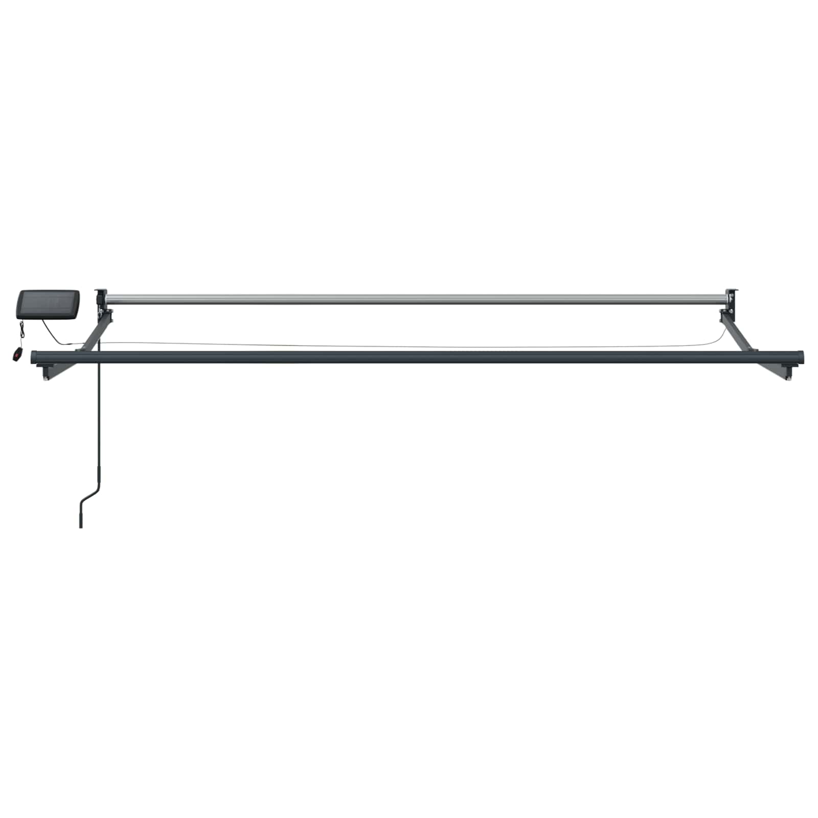 Electric Retractable Awning Frame Anthrazit 3,5 x 2,5 m