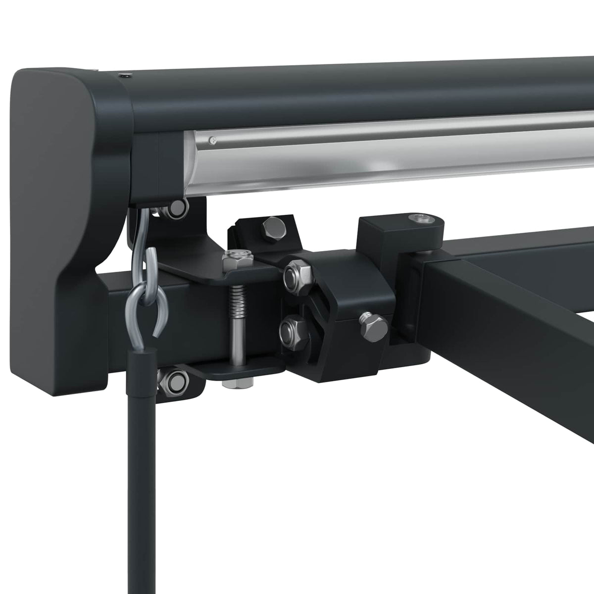 Manueller Markisenrahmen 4 x 3,5 m Anthrazit