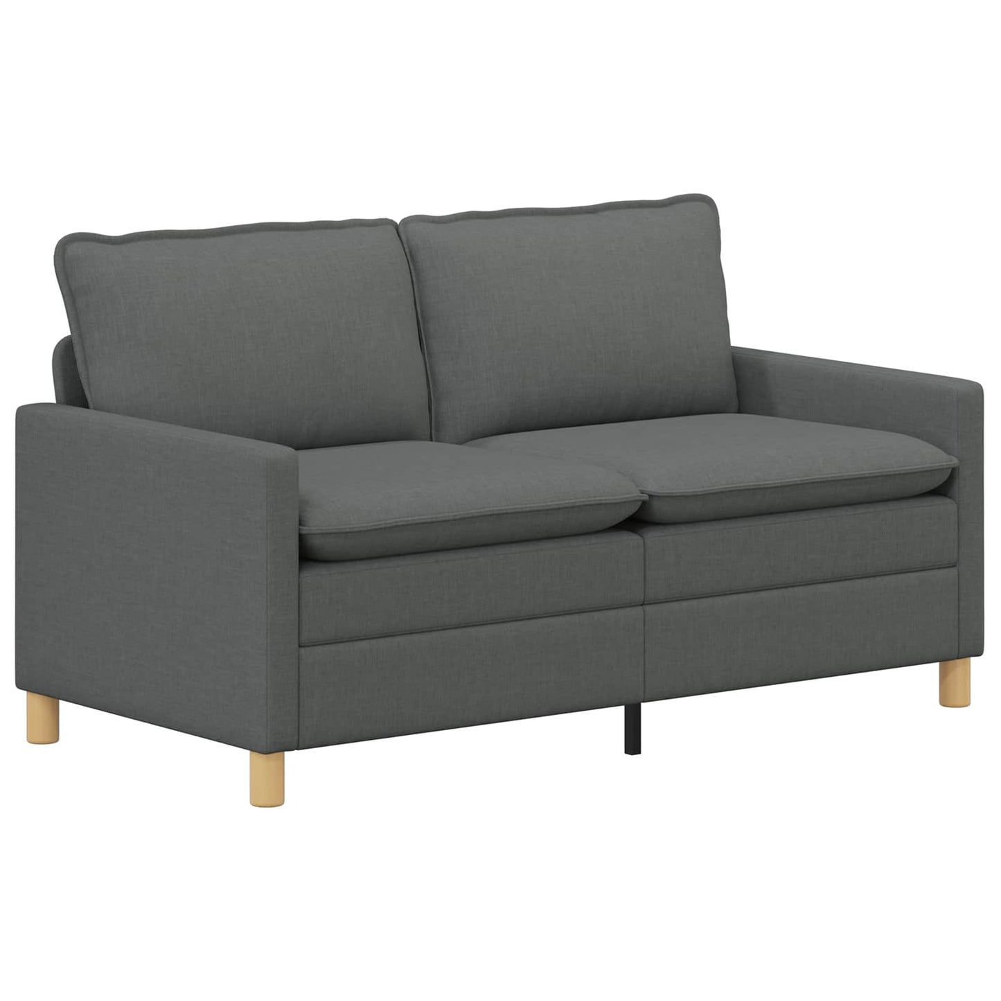 Sofa Dunkelgrau 156 x 81 x 87,5 cm Stoff