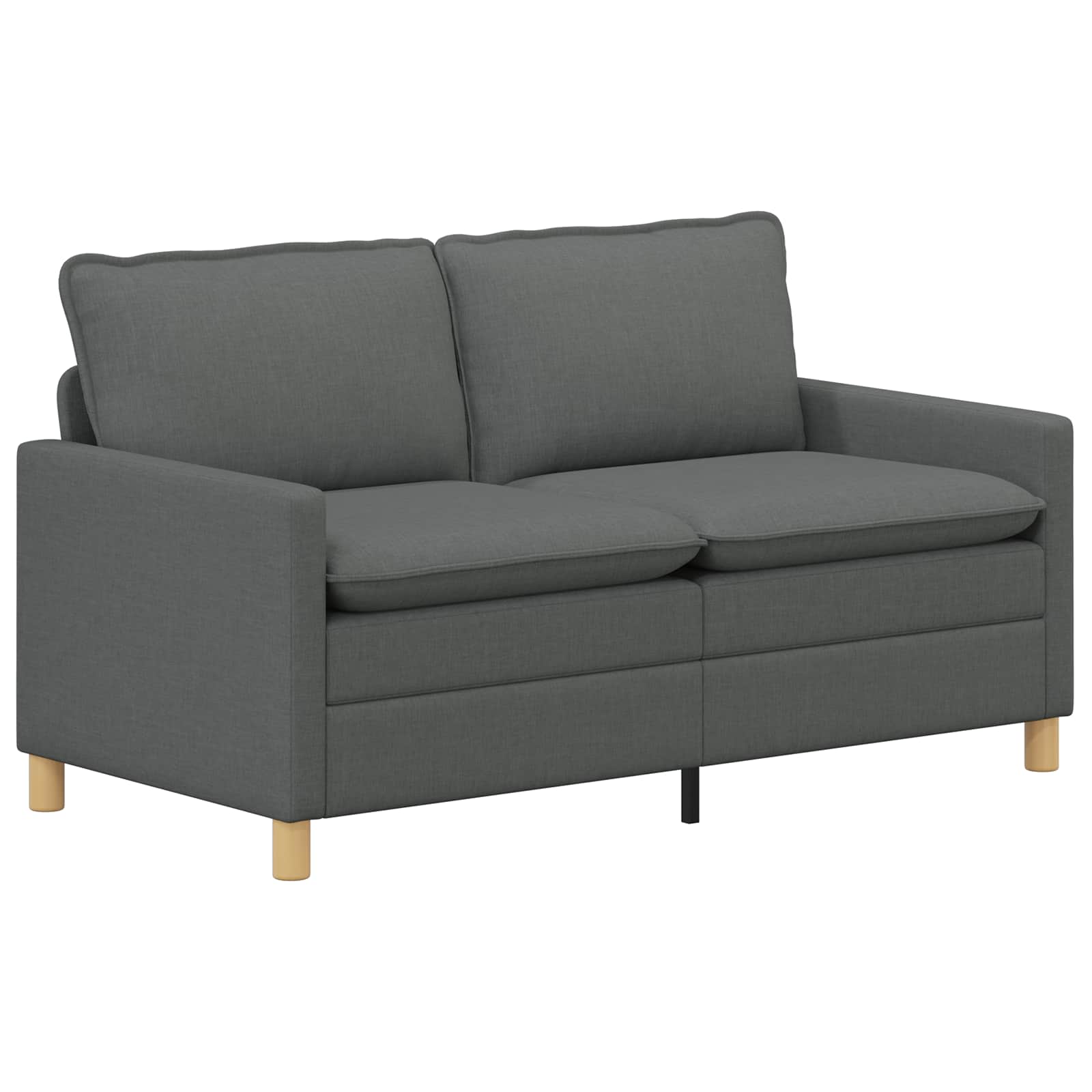 Sofa Dunkelgrau 156 x 81 x 87,5 cm Stoff