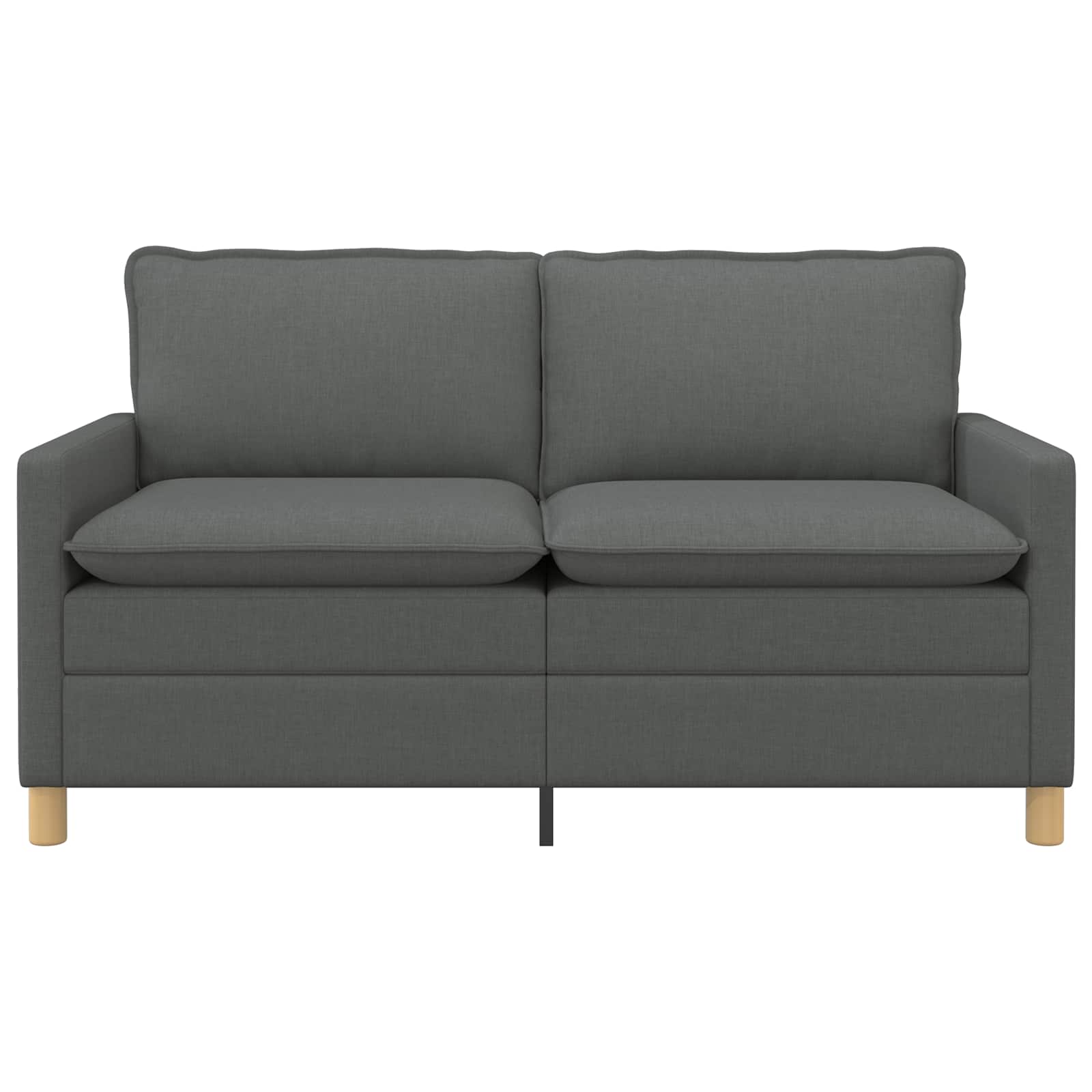 Sofa Dunkelgrau 156 x 81 x 87,5 cm Stoff